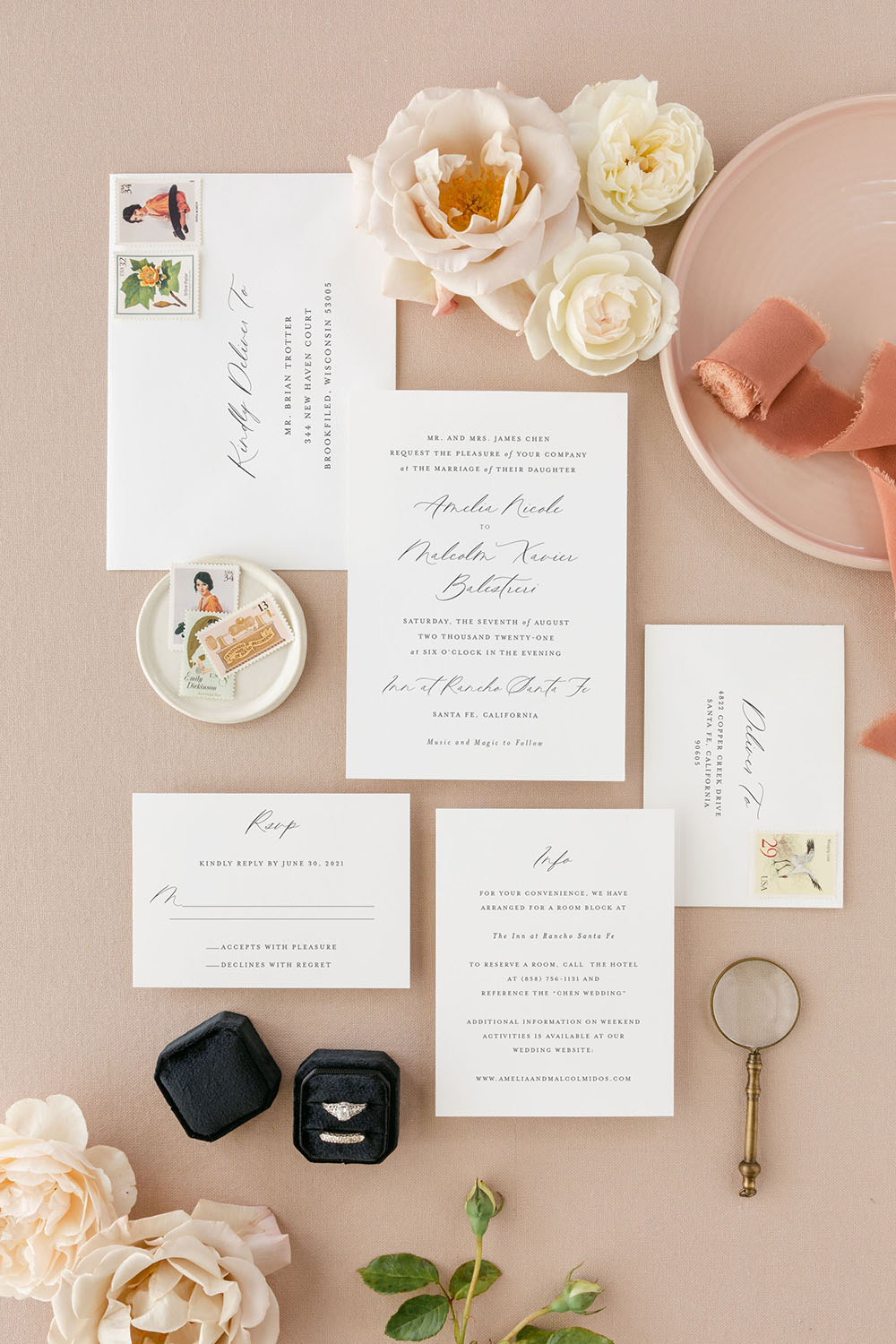How to Address your Wedding Invitations  Our guide to addressing wedding  invitation envelopes according to etiquette