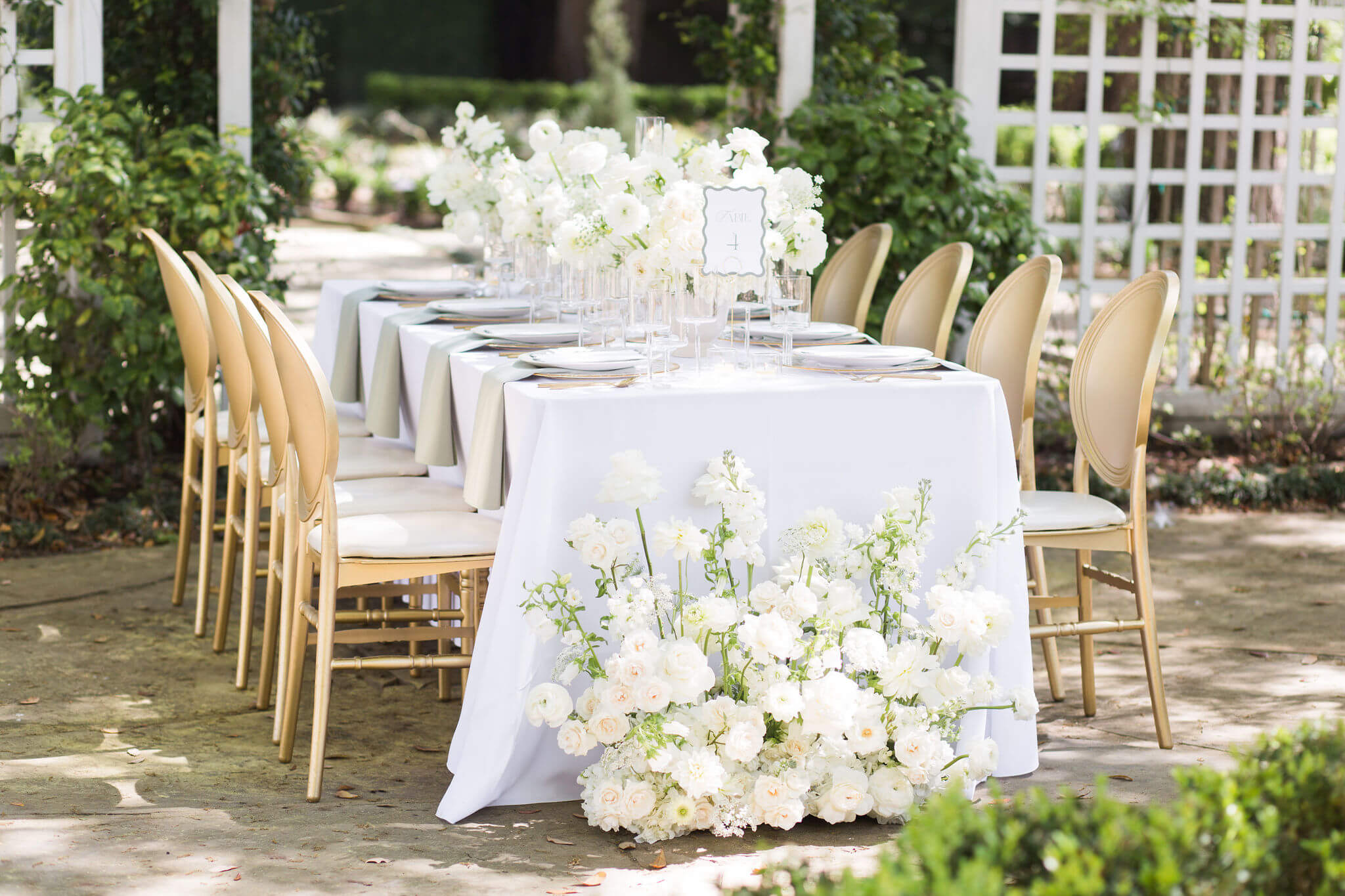 Old Money Wedding Tablescape