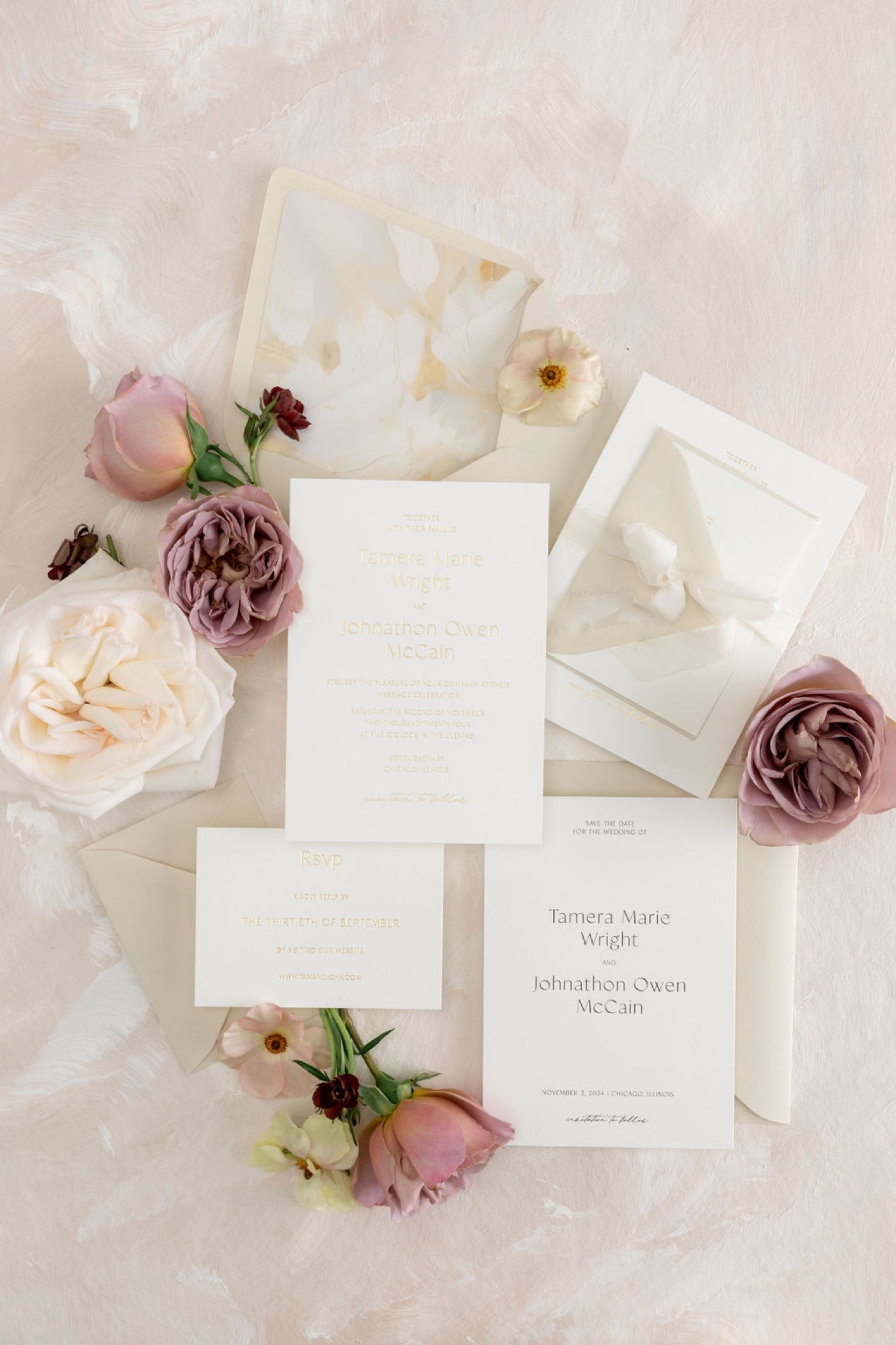 How To Assemble Wedding Invitations