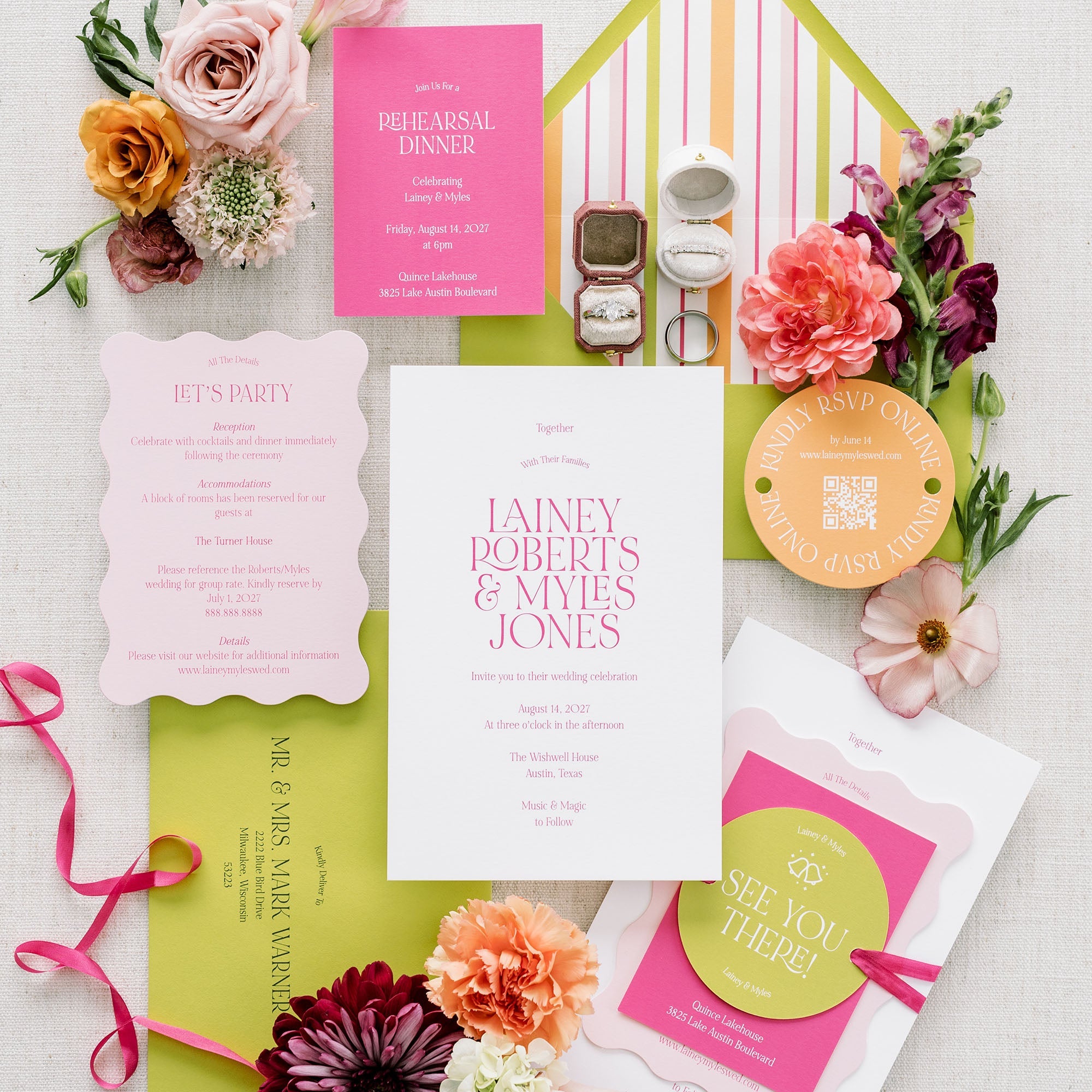 Funky Wedding Invitation Collection