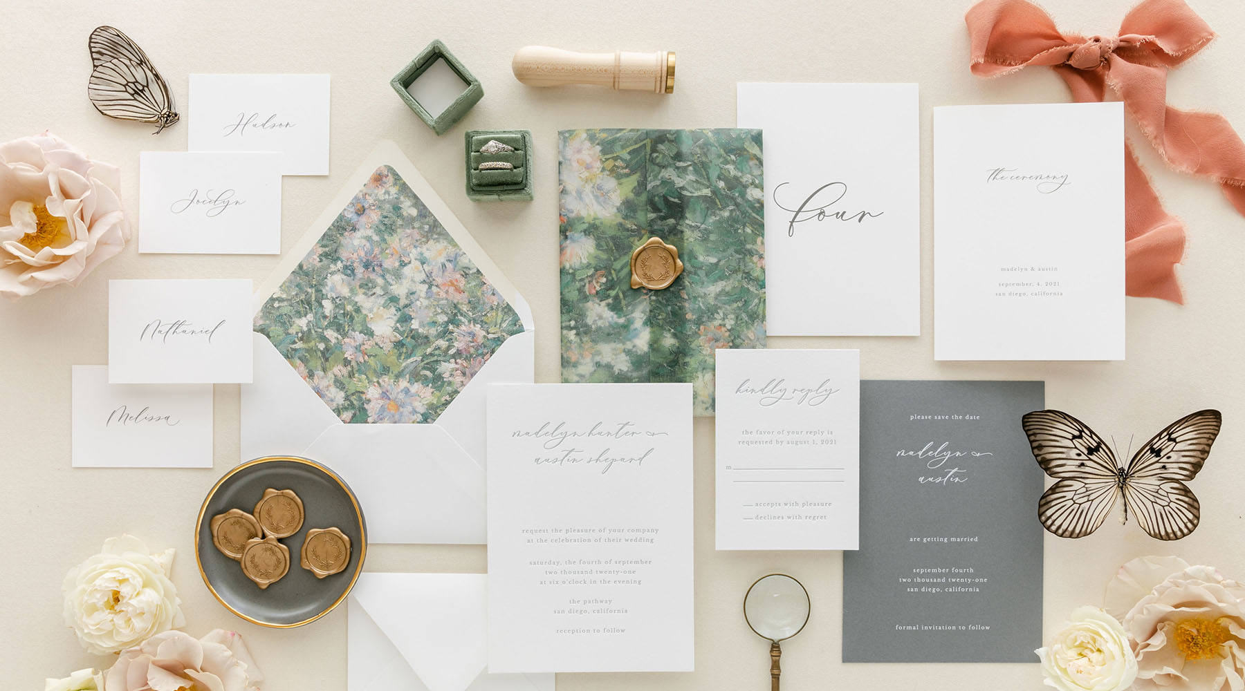 Letterpress Wedding Invitations