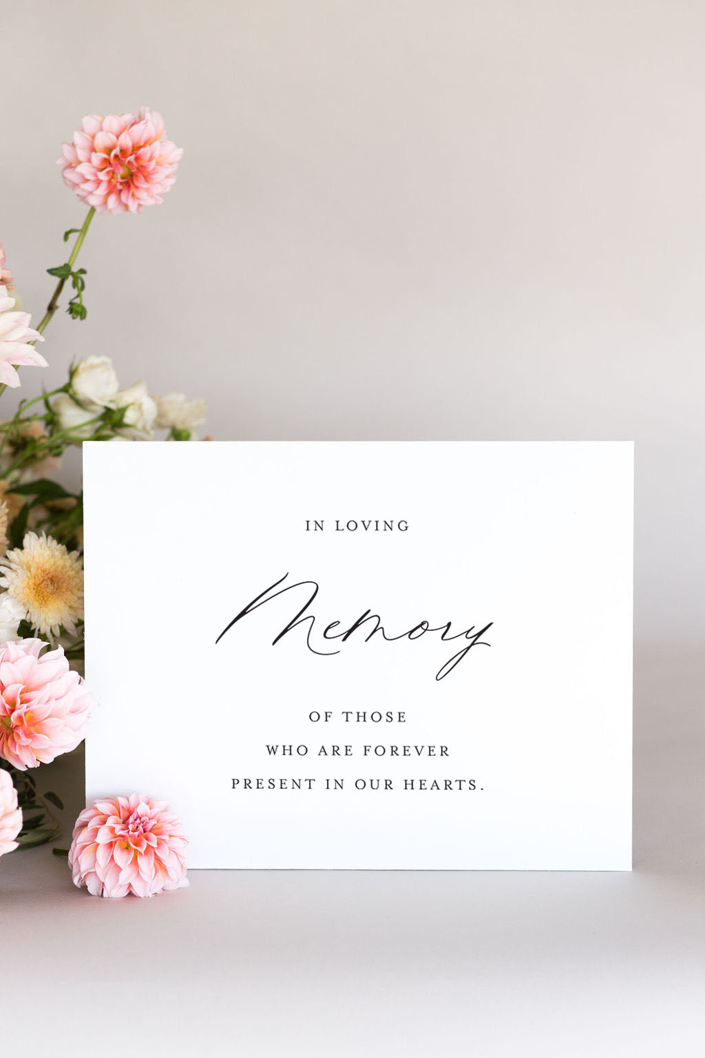Table Signs for Wedding Reception | The Amelia