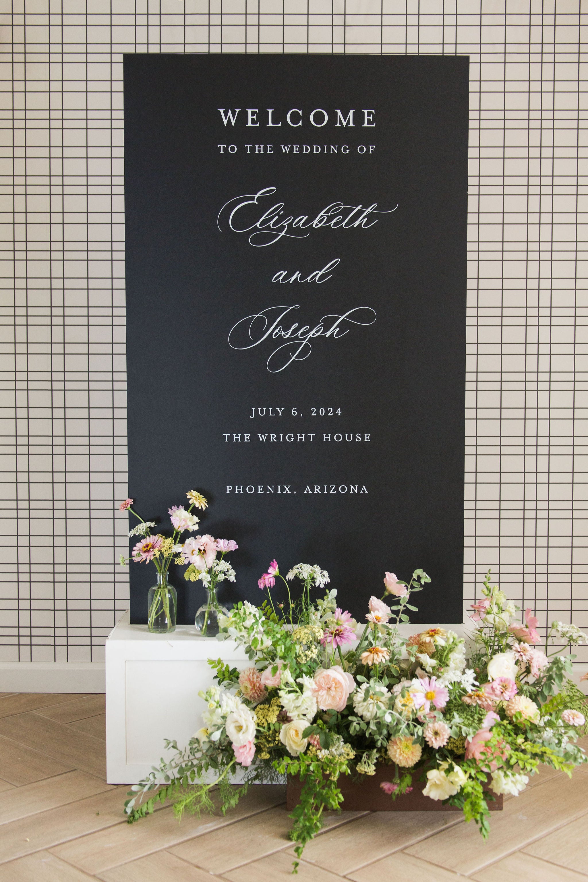 Welcome Wedding Signs | The Caitlyn