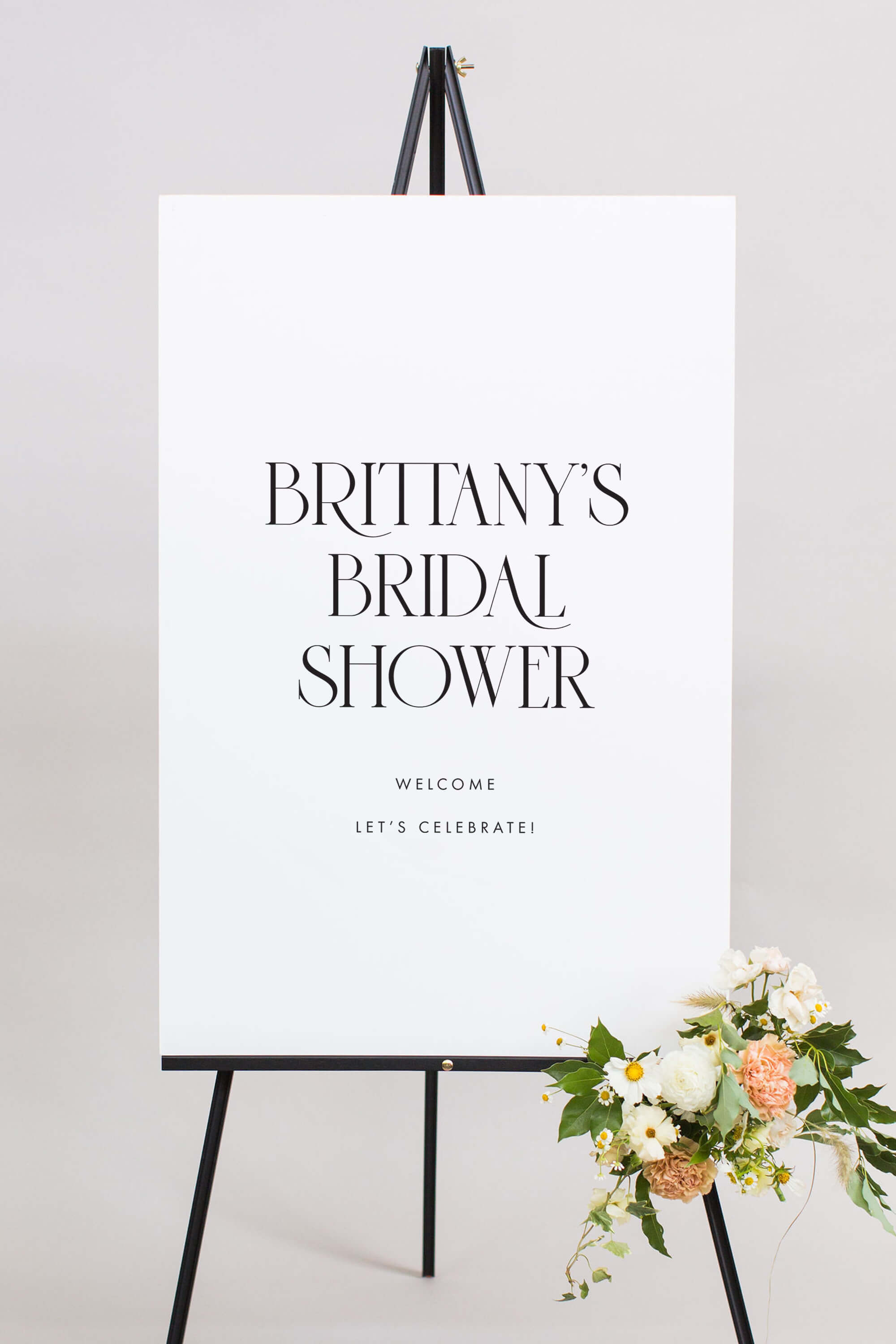 Bridal Shower Entrance Sign