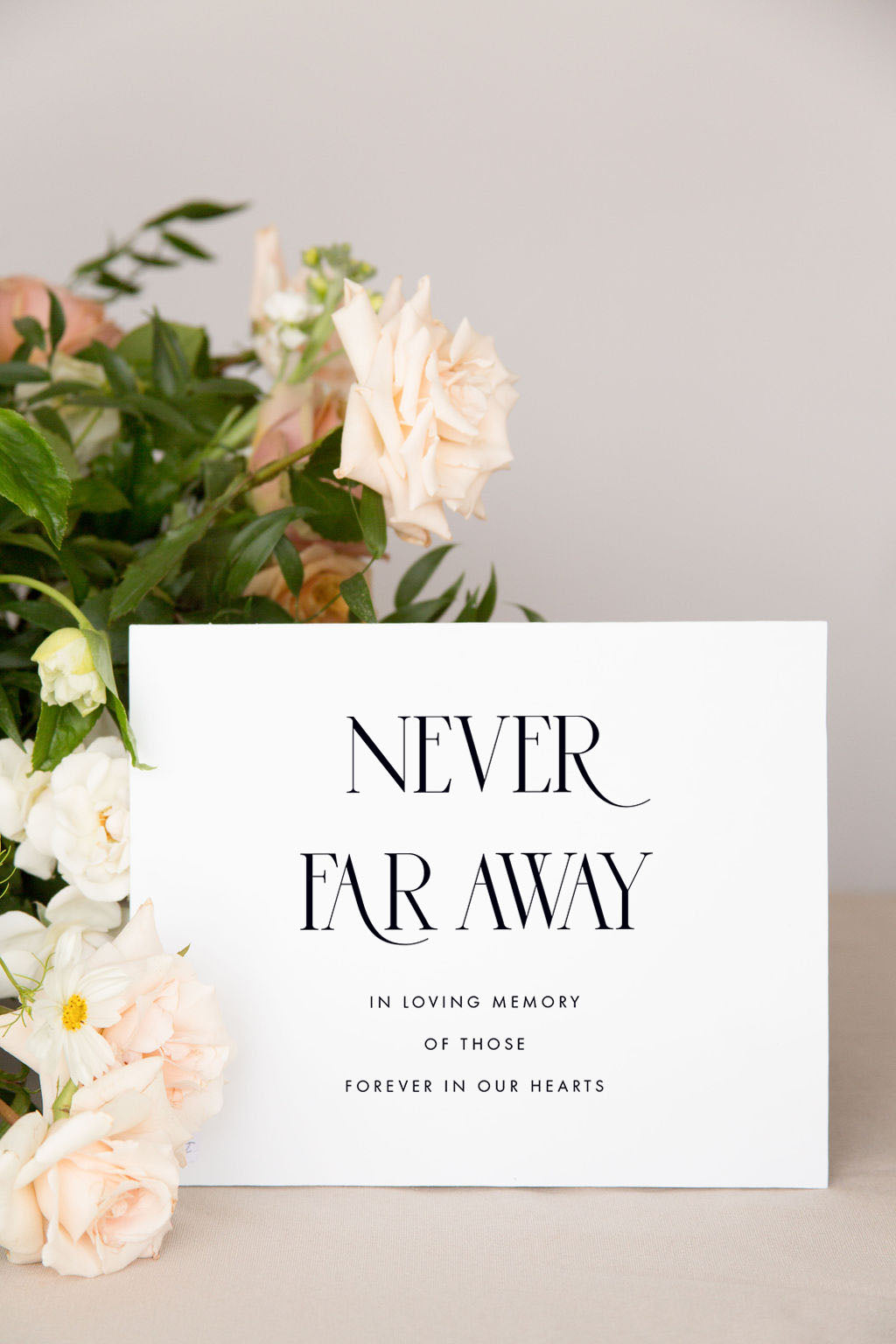 Acrylic Table Signs For Wedding | The Brittany