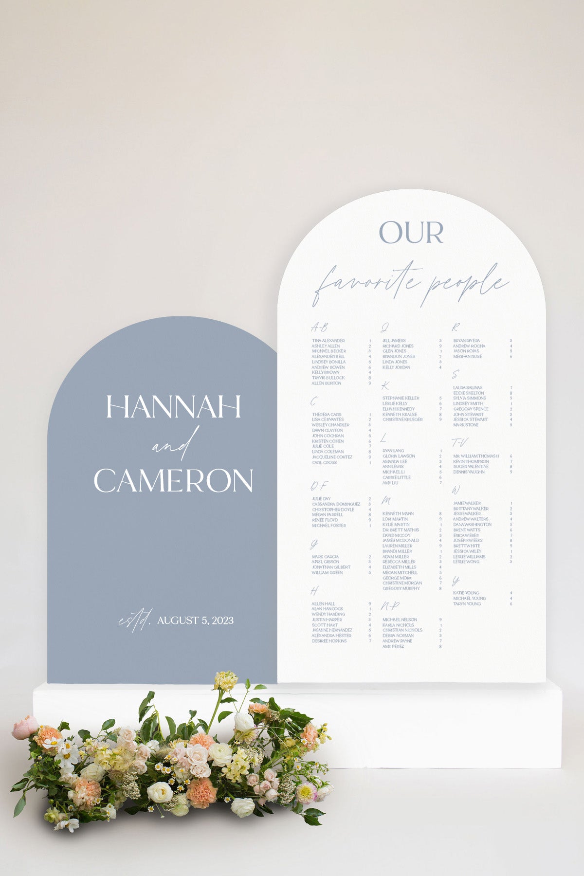 Ceremony Signage Wedding Lily roe Co.