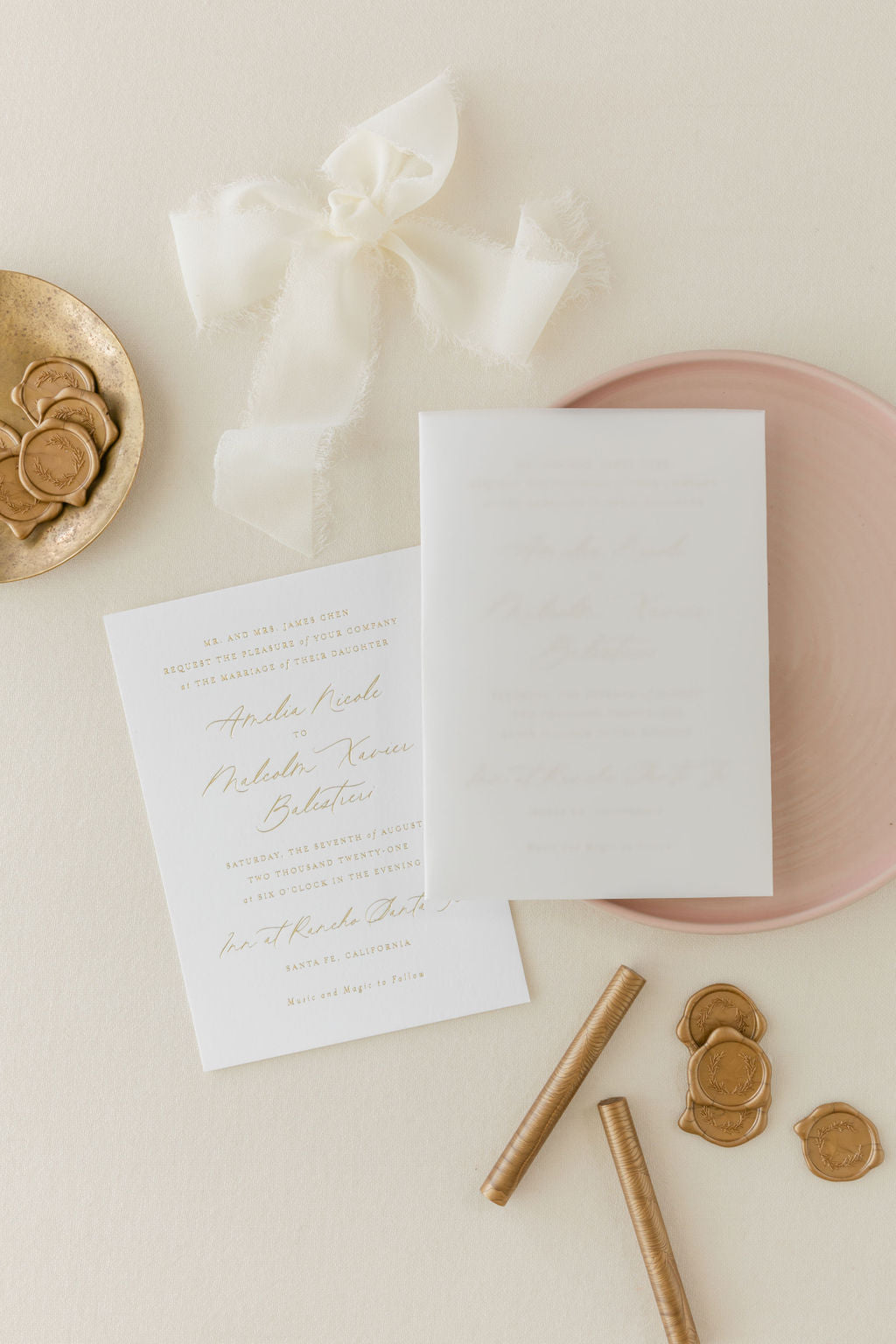 Custom Wedding Invites | The Amelia