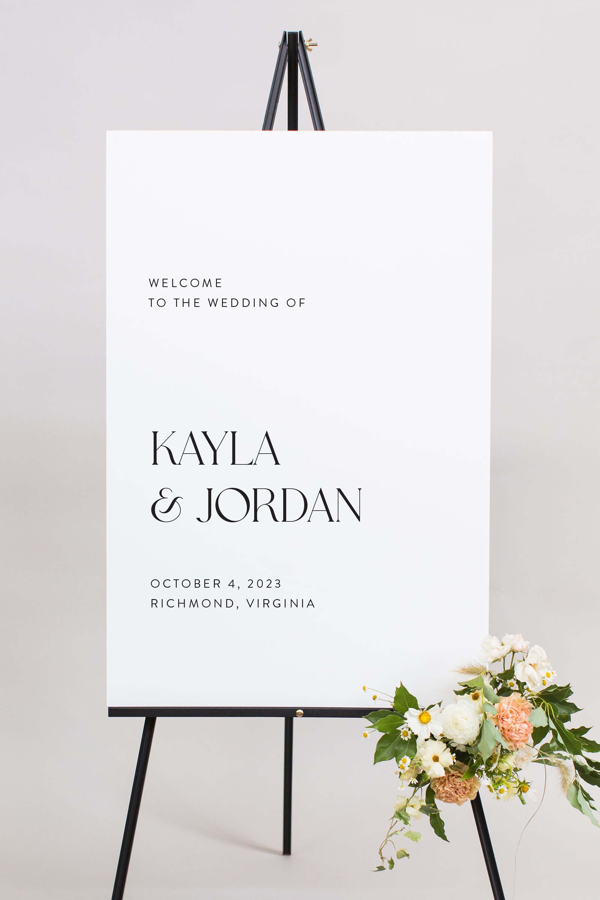 Custom Wedding Sign