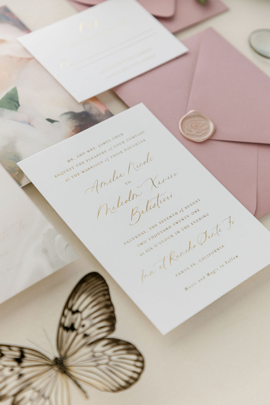 Custom Wedding Invites | The Amelia
