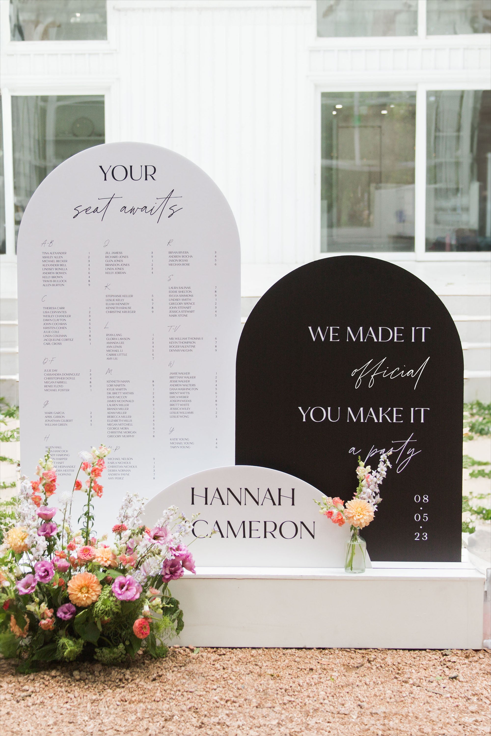 Wedding Signage Set | The Hannah