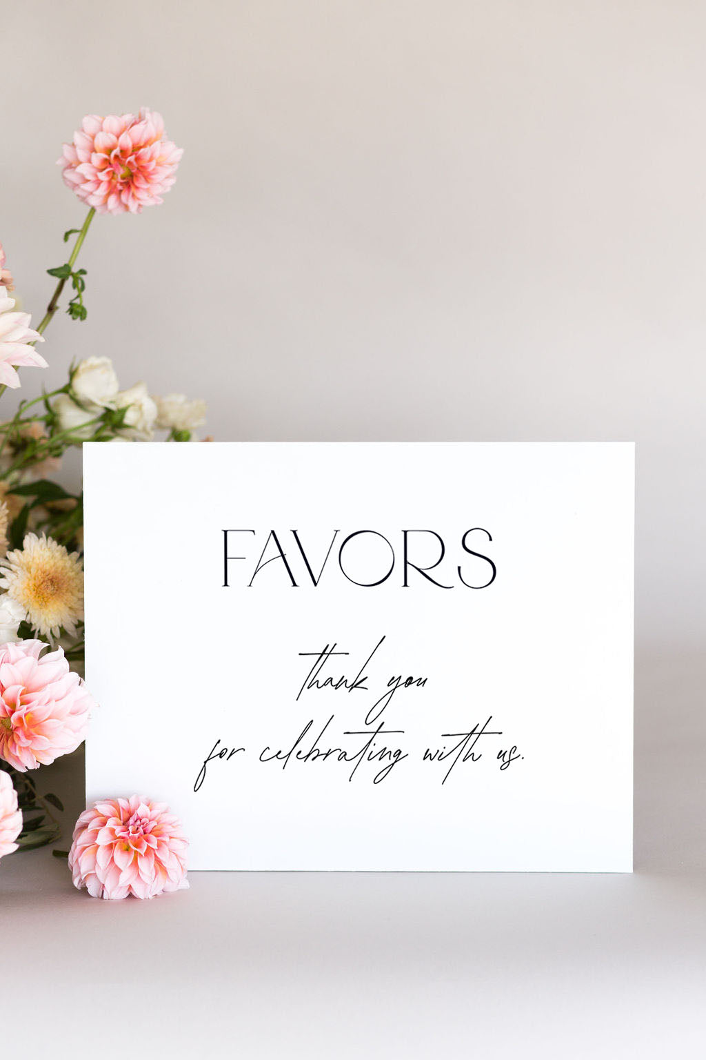 Table Signs For Wedding | The Isabella