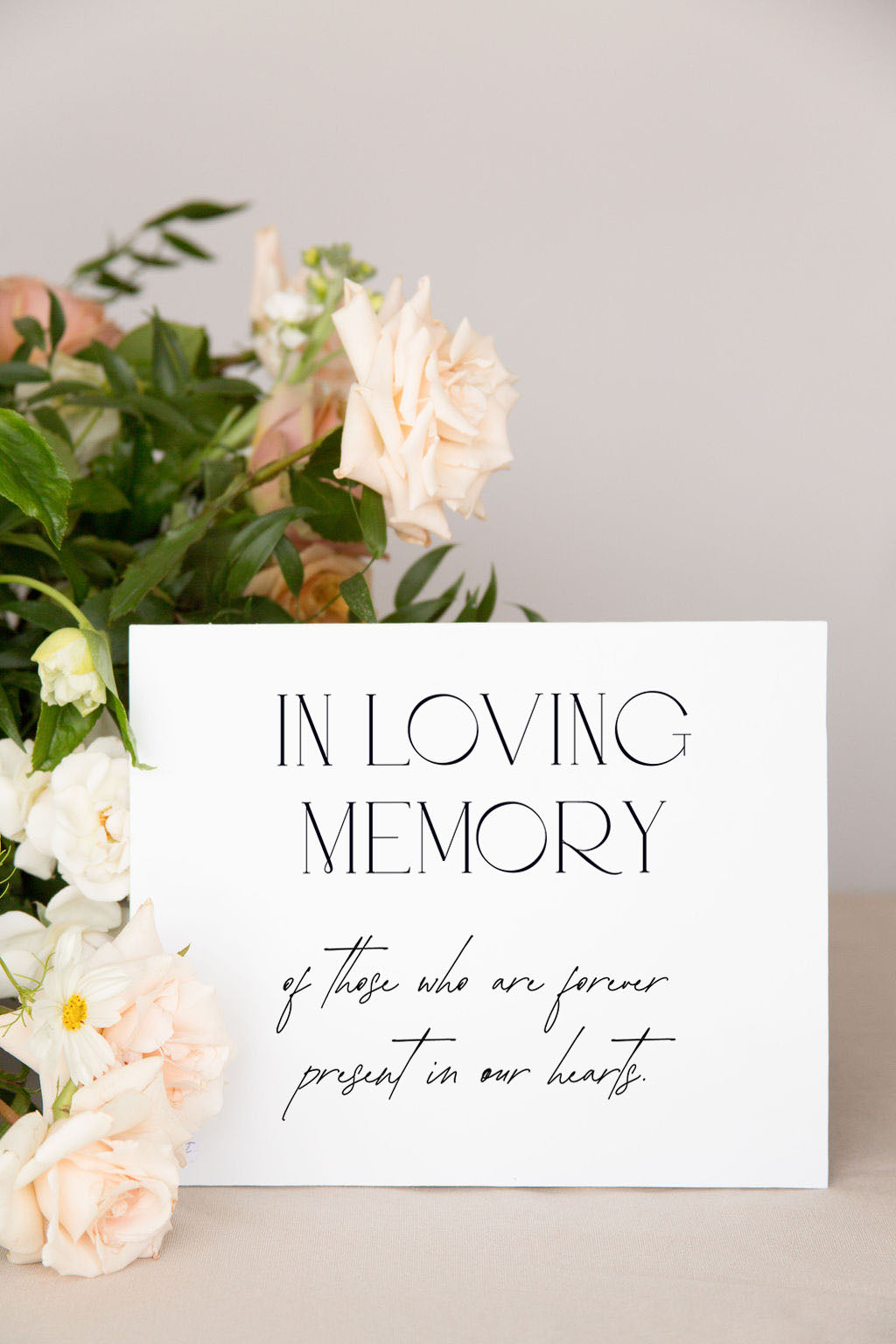 Acrylic Table Signs For Wedding | The Isabella