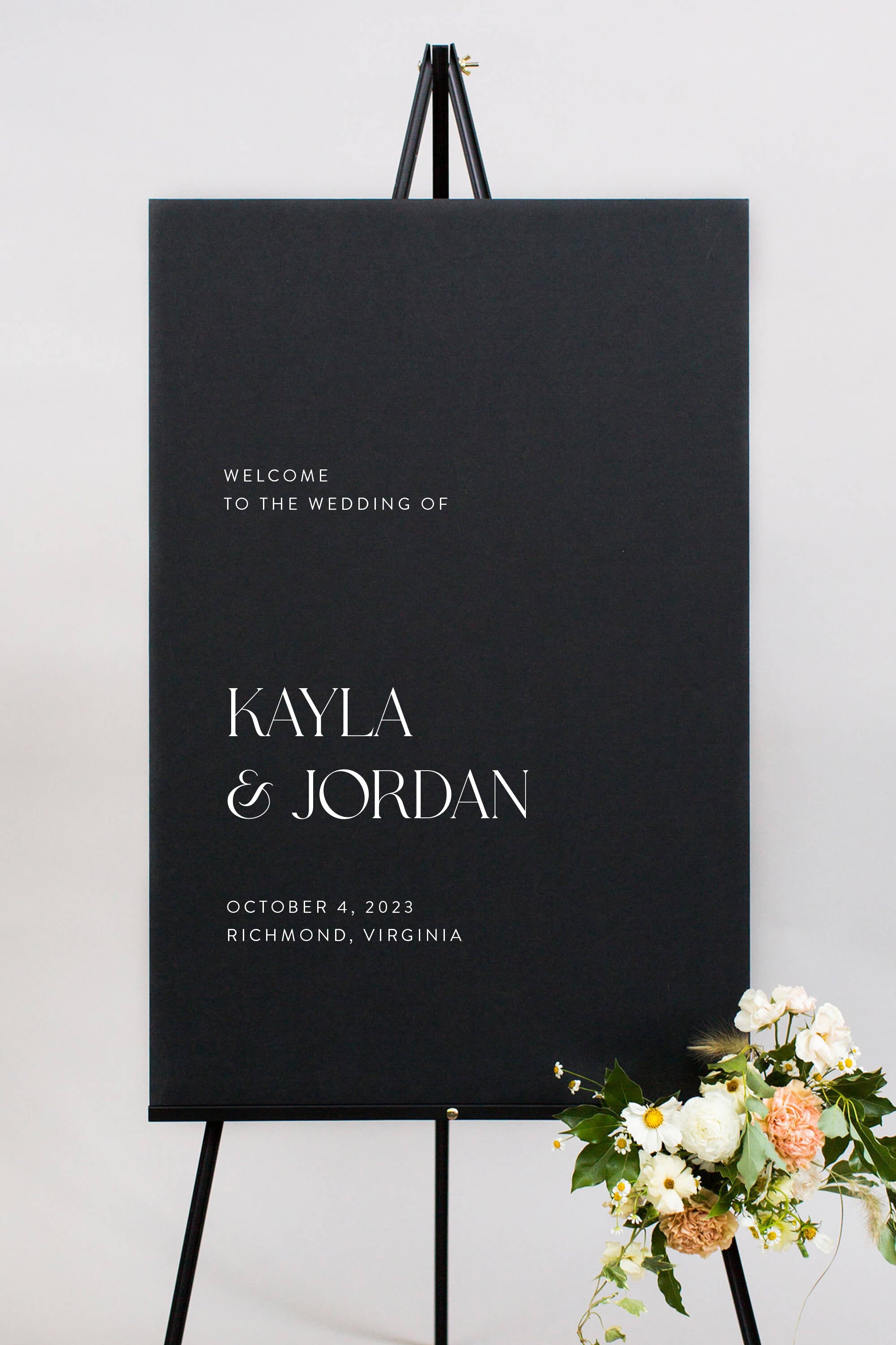 Wedding Welcome Sign | The Kayla I