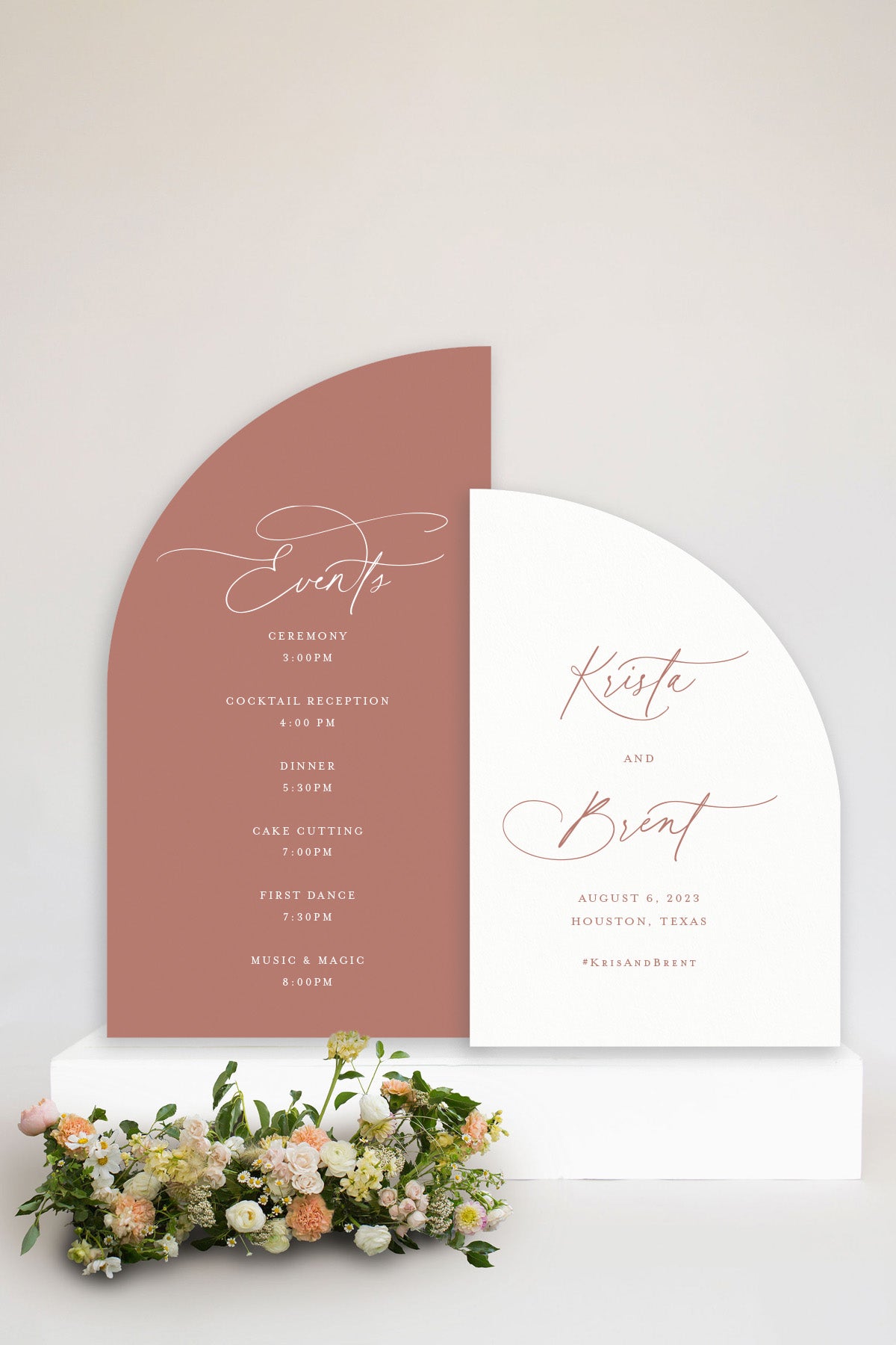 Wedding Welcome Sign Set Lily Roe co