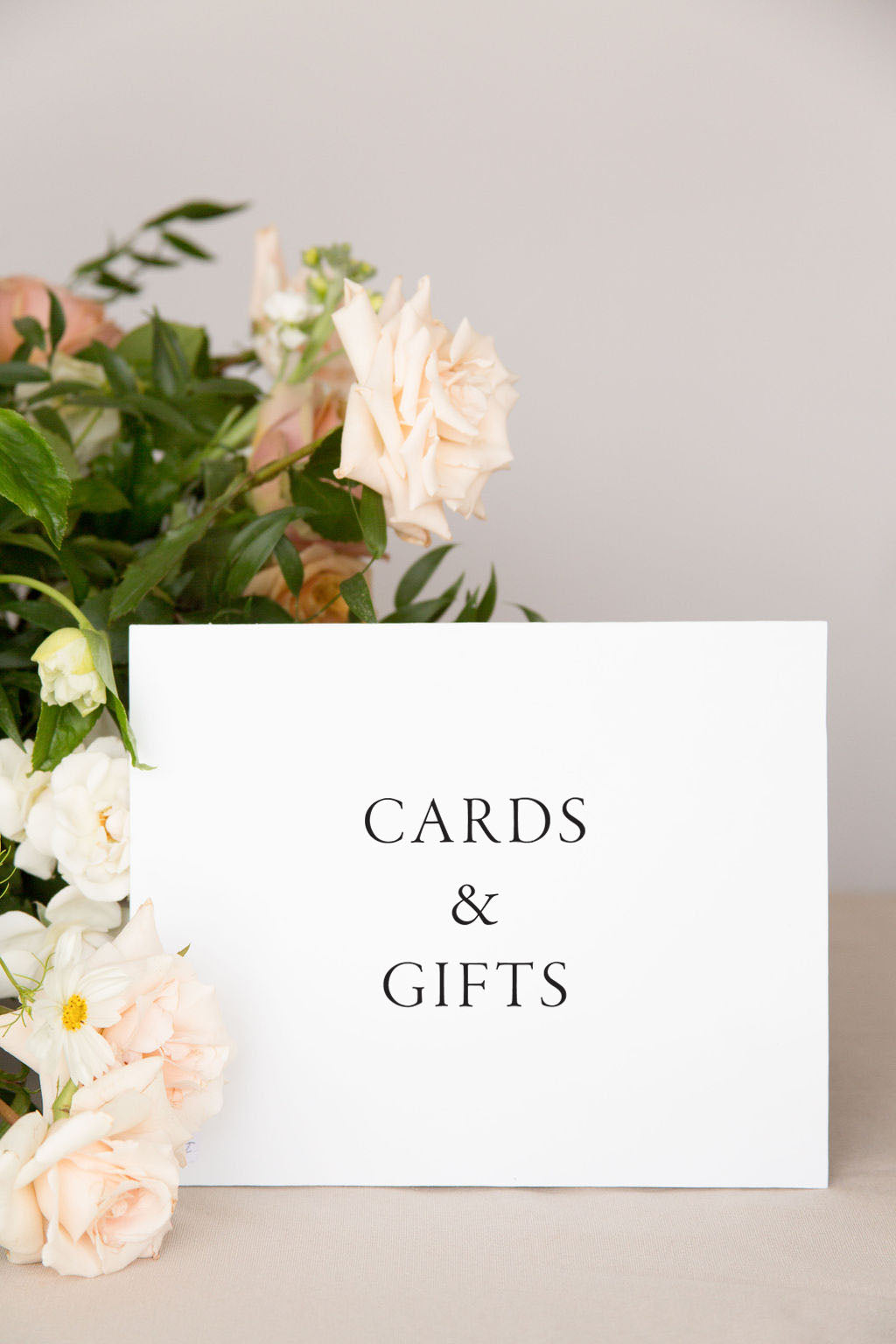 Acrylic Table Signs For Wedding | The Lauren