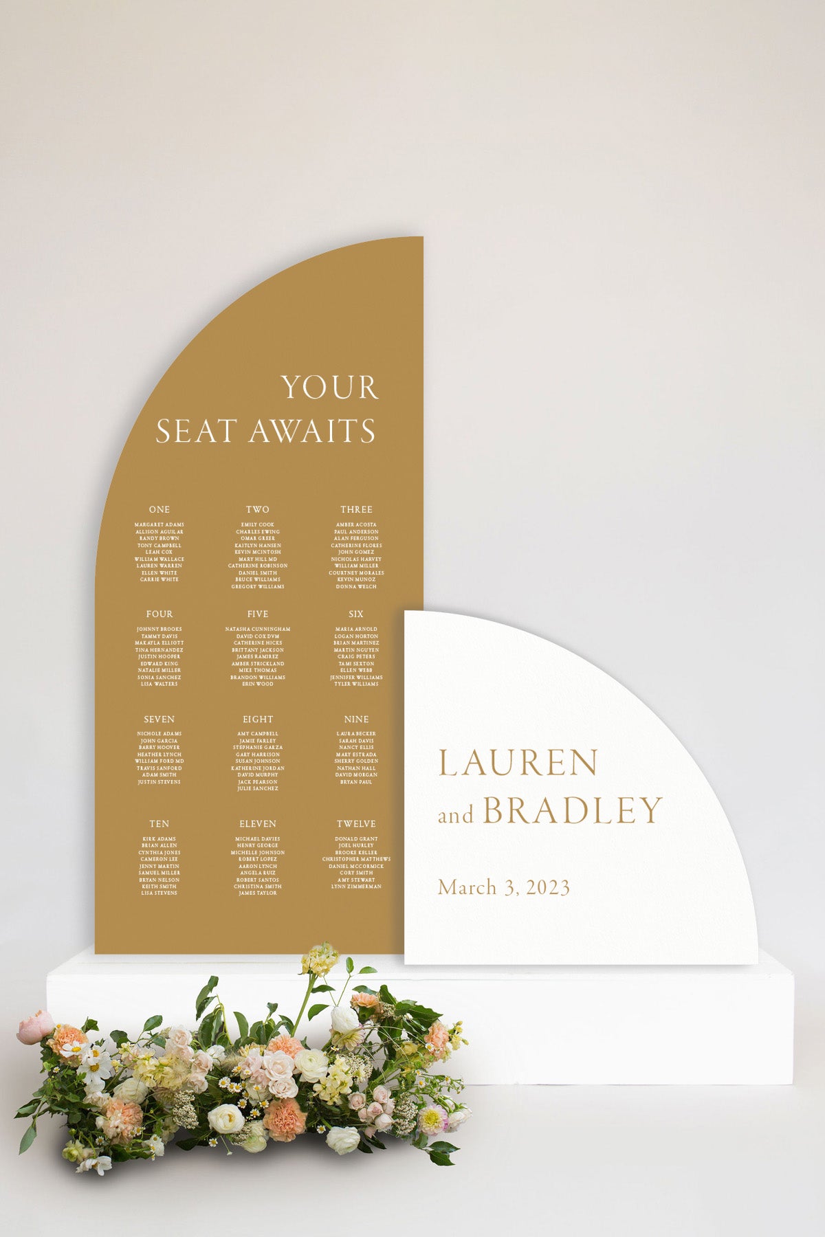 Wedding Sign Set Lily Roe Co.