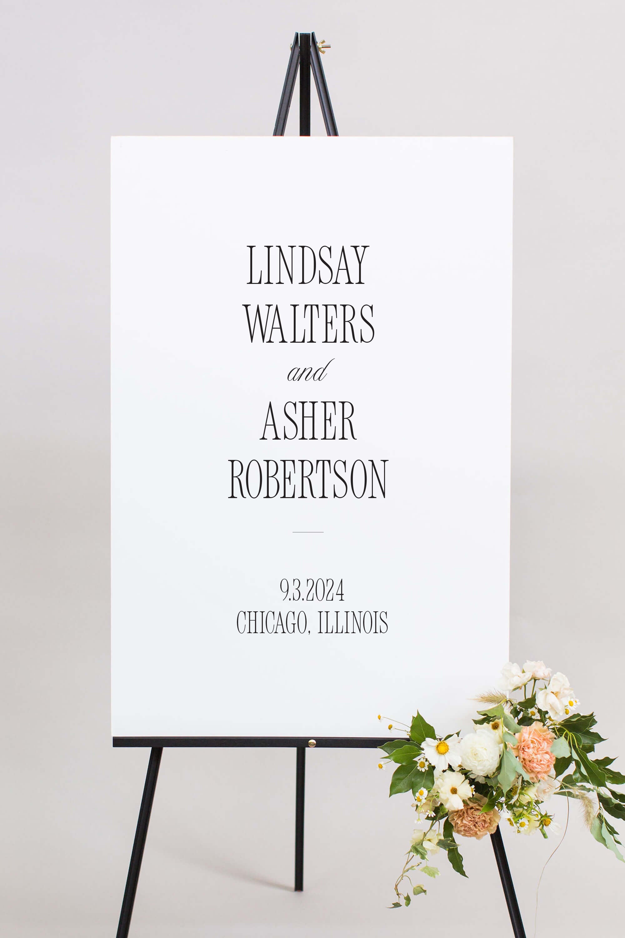 Wedding Welcome Sign