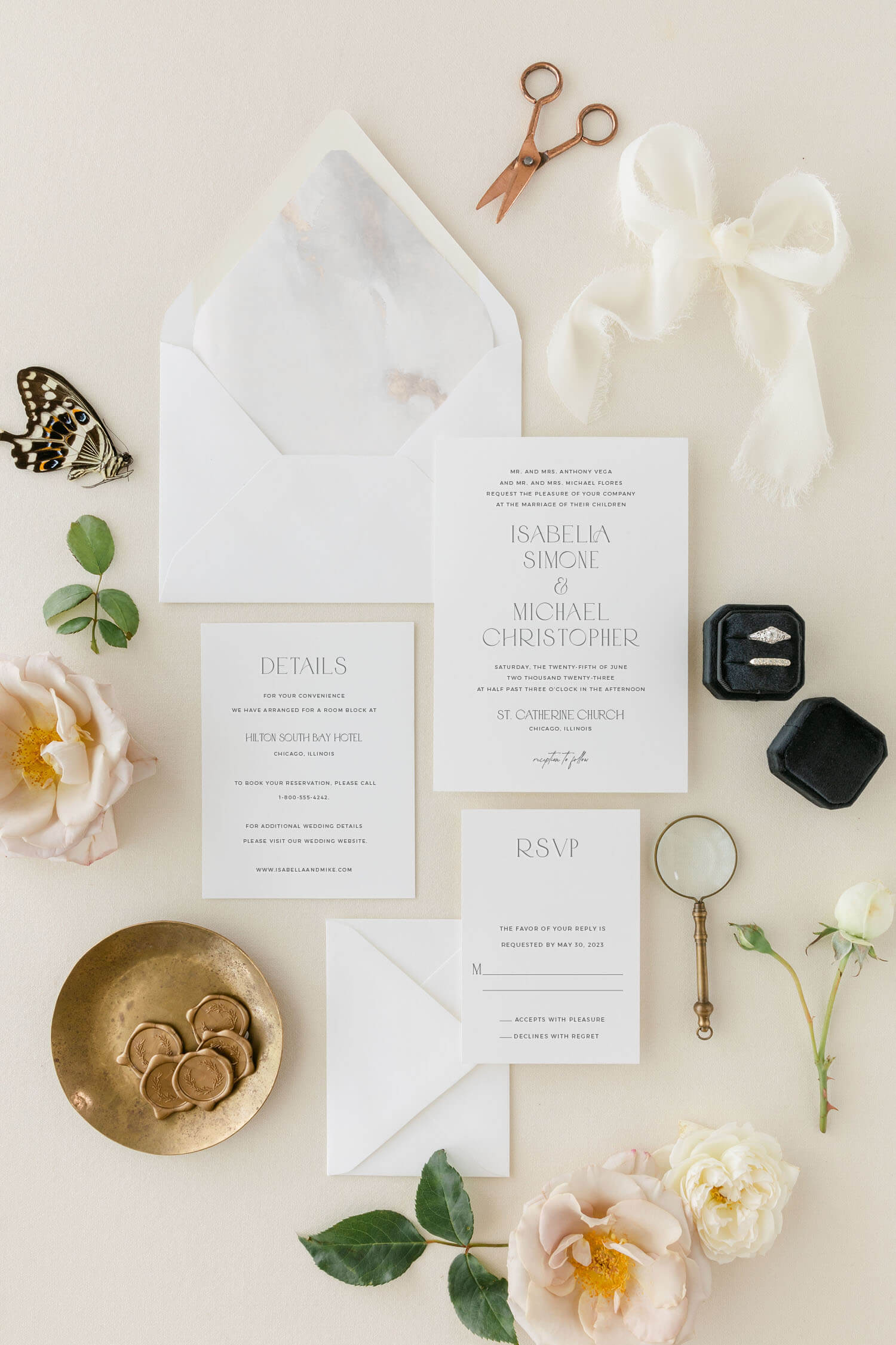 Wedding invitation deals suites