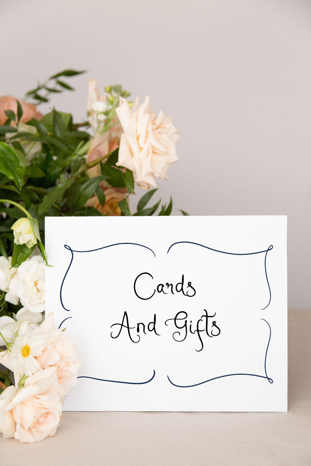 Acrylic Table Signs For Wedding | The Madeline