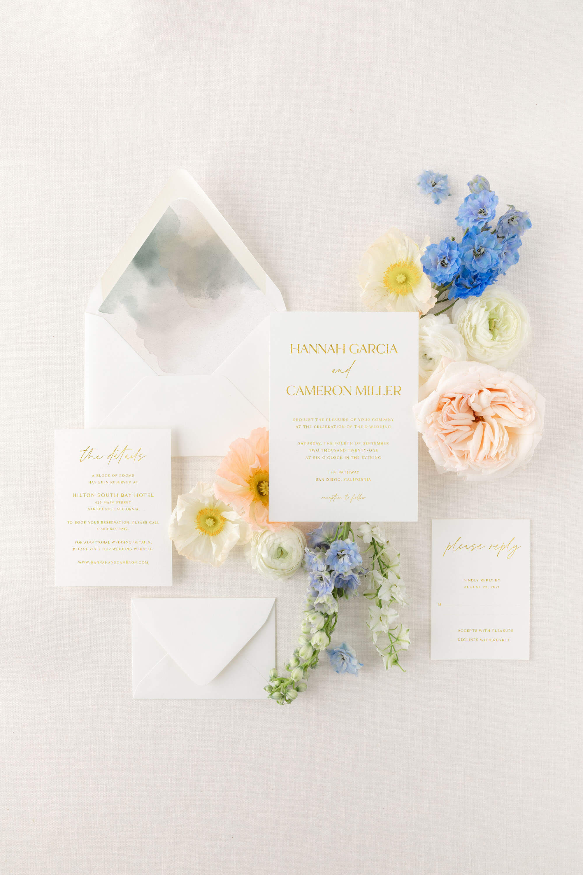 Personalized Wedding Invites Lily Roe Co.
