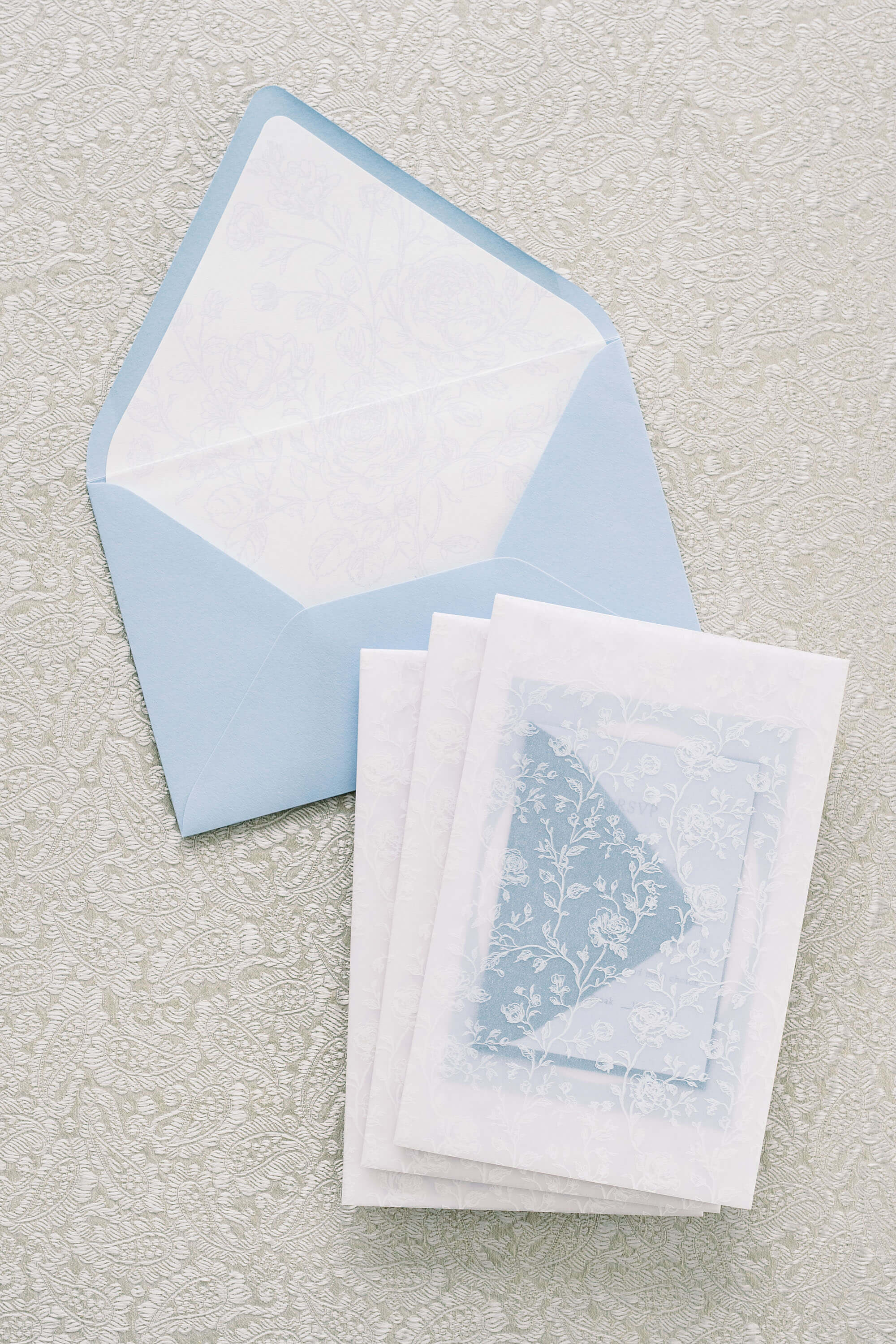 The Stillwater Wedding Invitation Sample Kit | Luxe & Layered