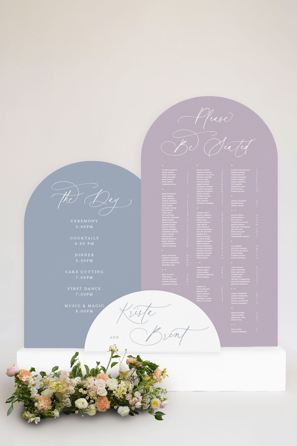 Unique Wedding Signage Lily Roe co.