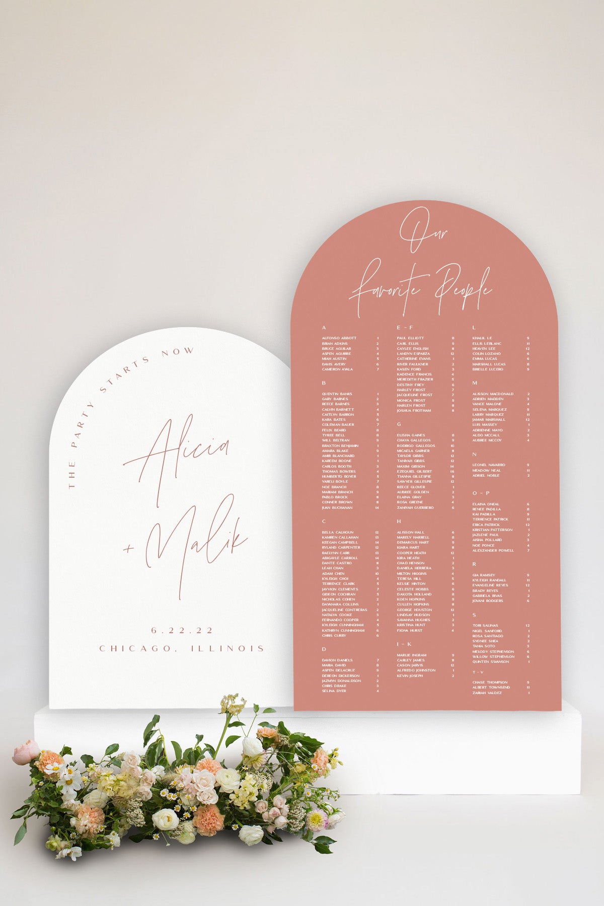 Wedding Ceremony Entrance Sign Lily Roe Co.