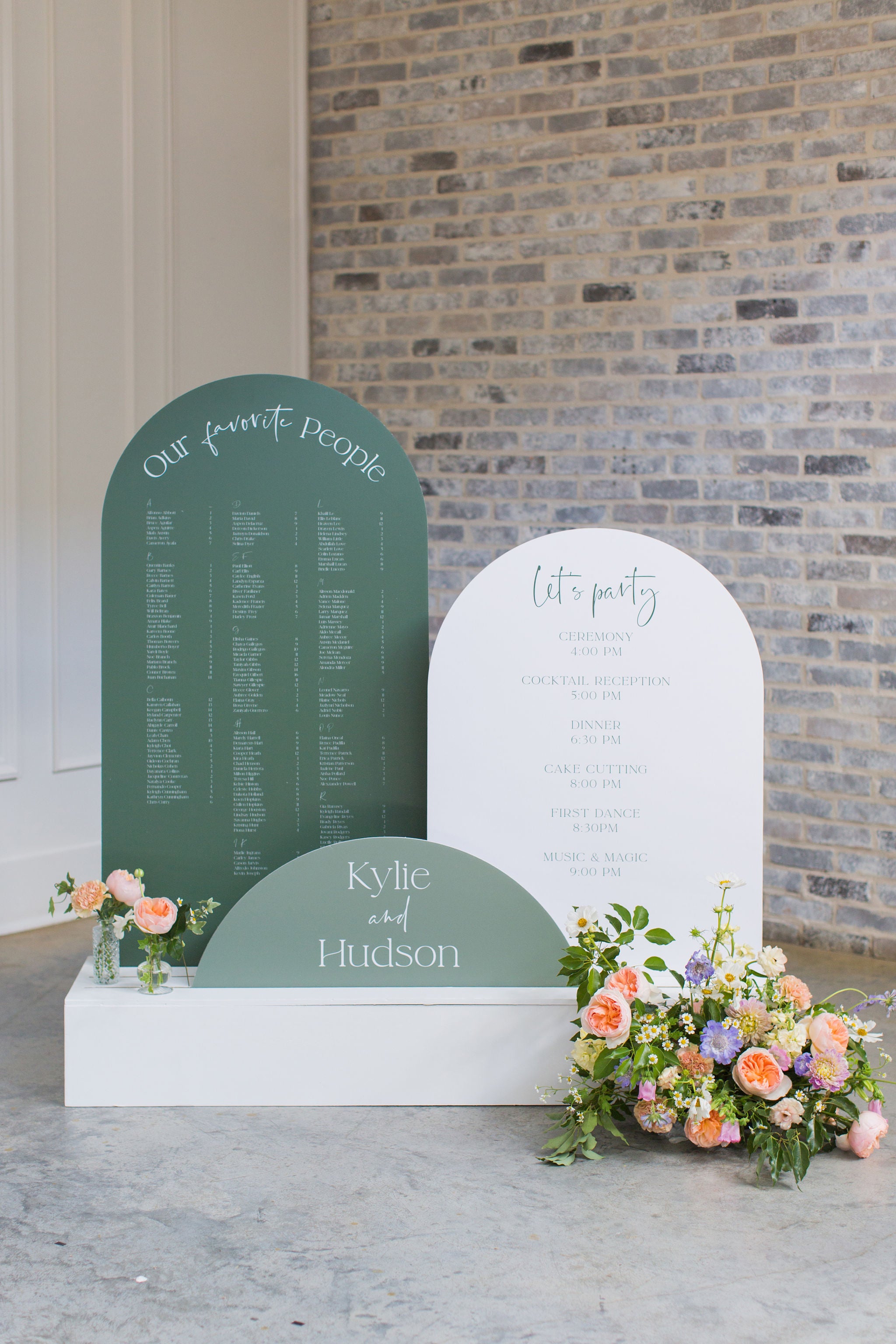 Wedding Signage Set