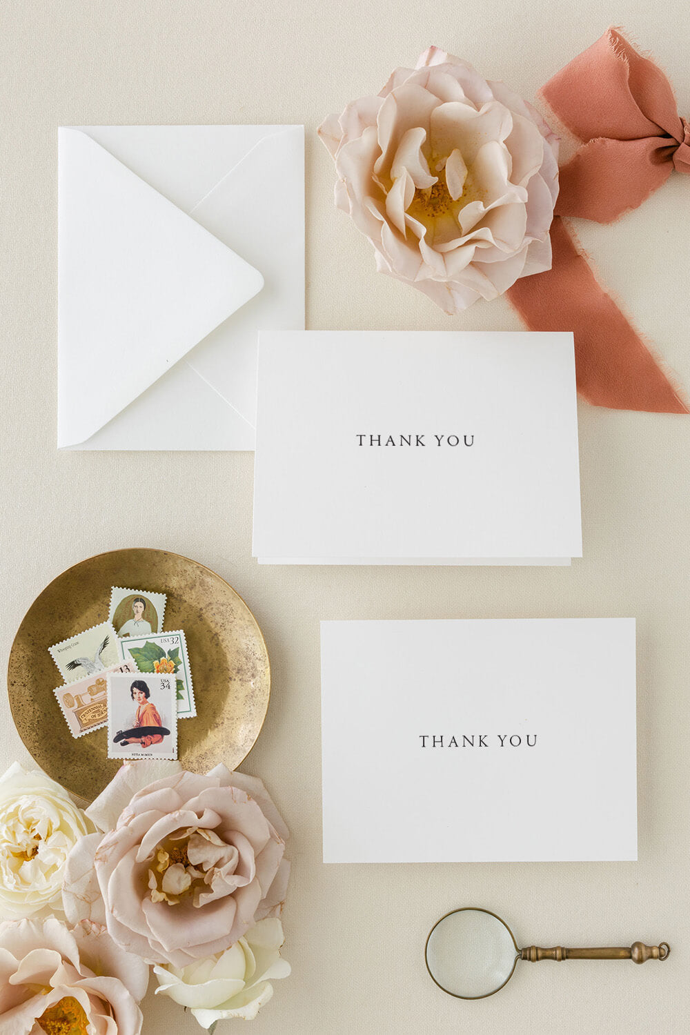 Wedding Thank You Card Lily Roe Co.