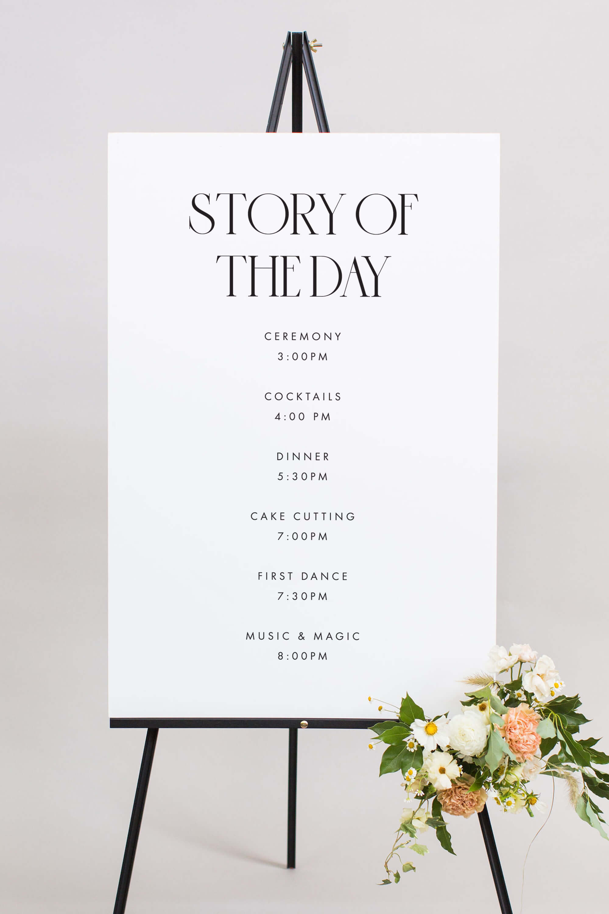 Wedding Timeline Of Events