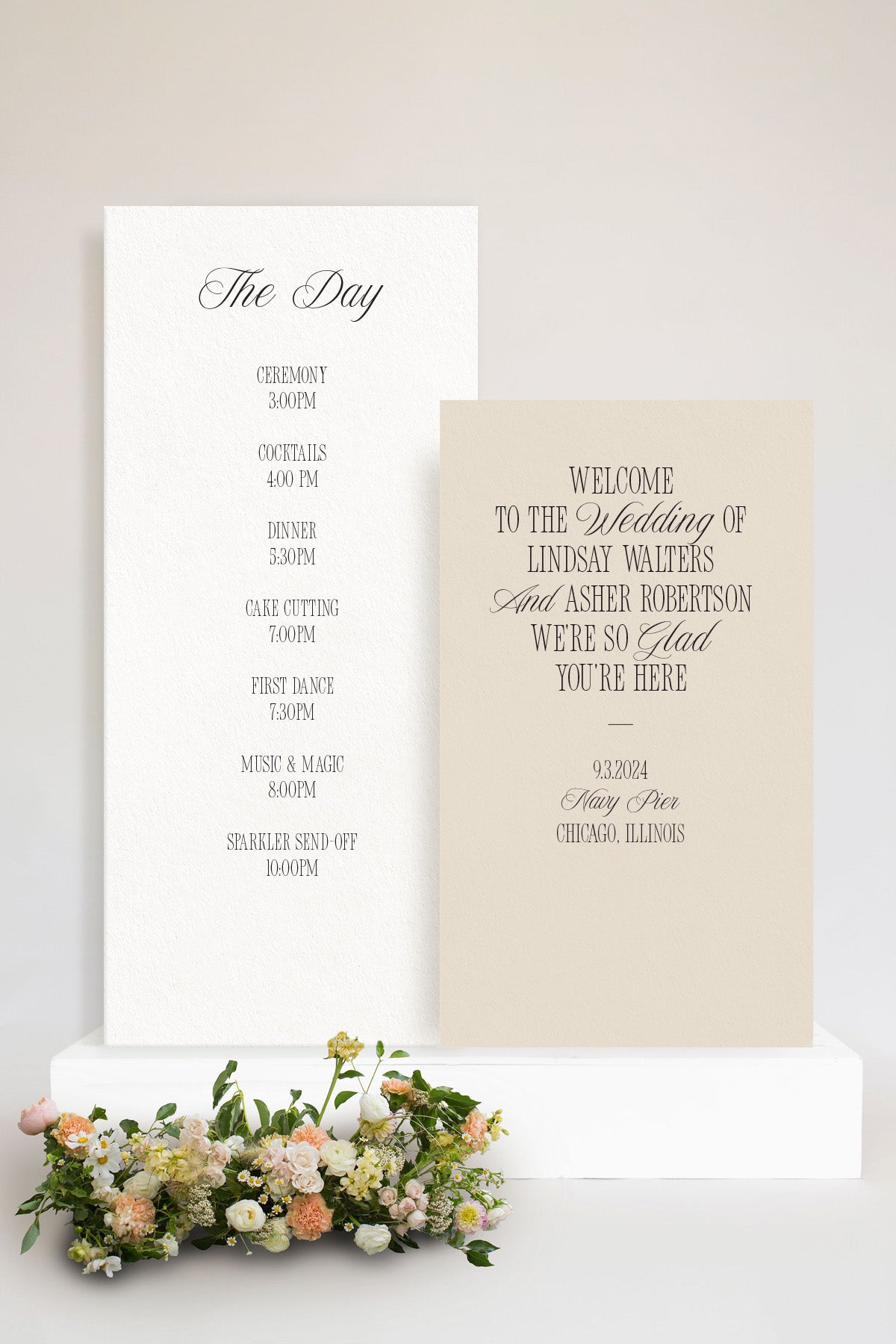 Wedding Ceremony Sign | The Lindsay