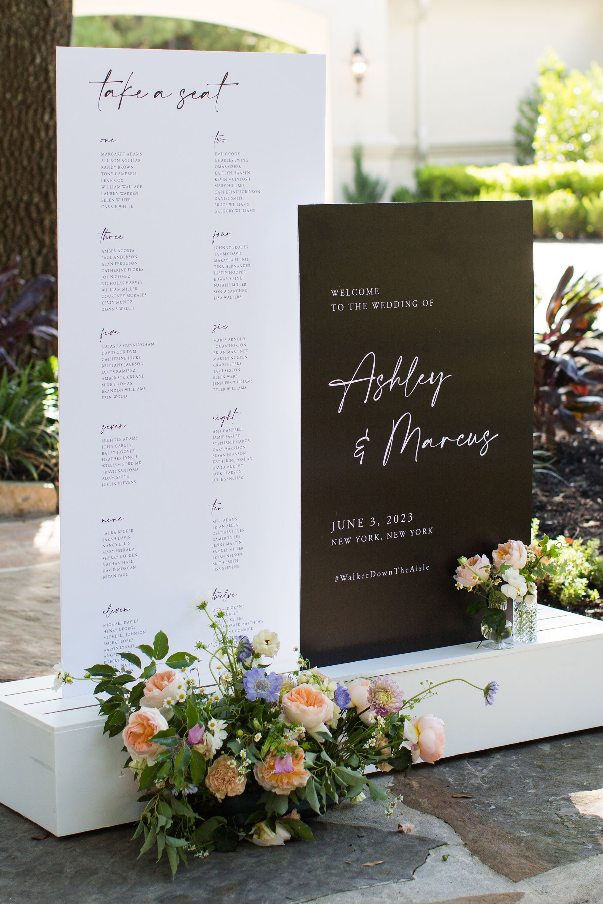 Wedding Entrance Signs