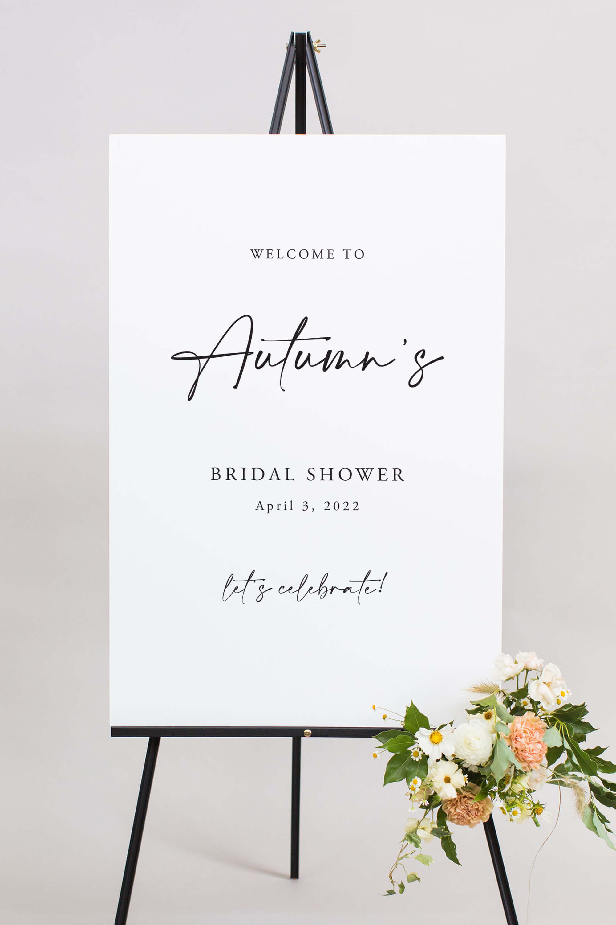 Welcome To Bridal Shower Sign