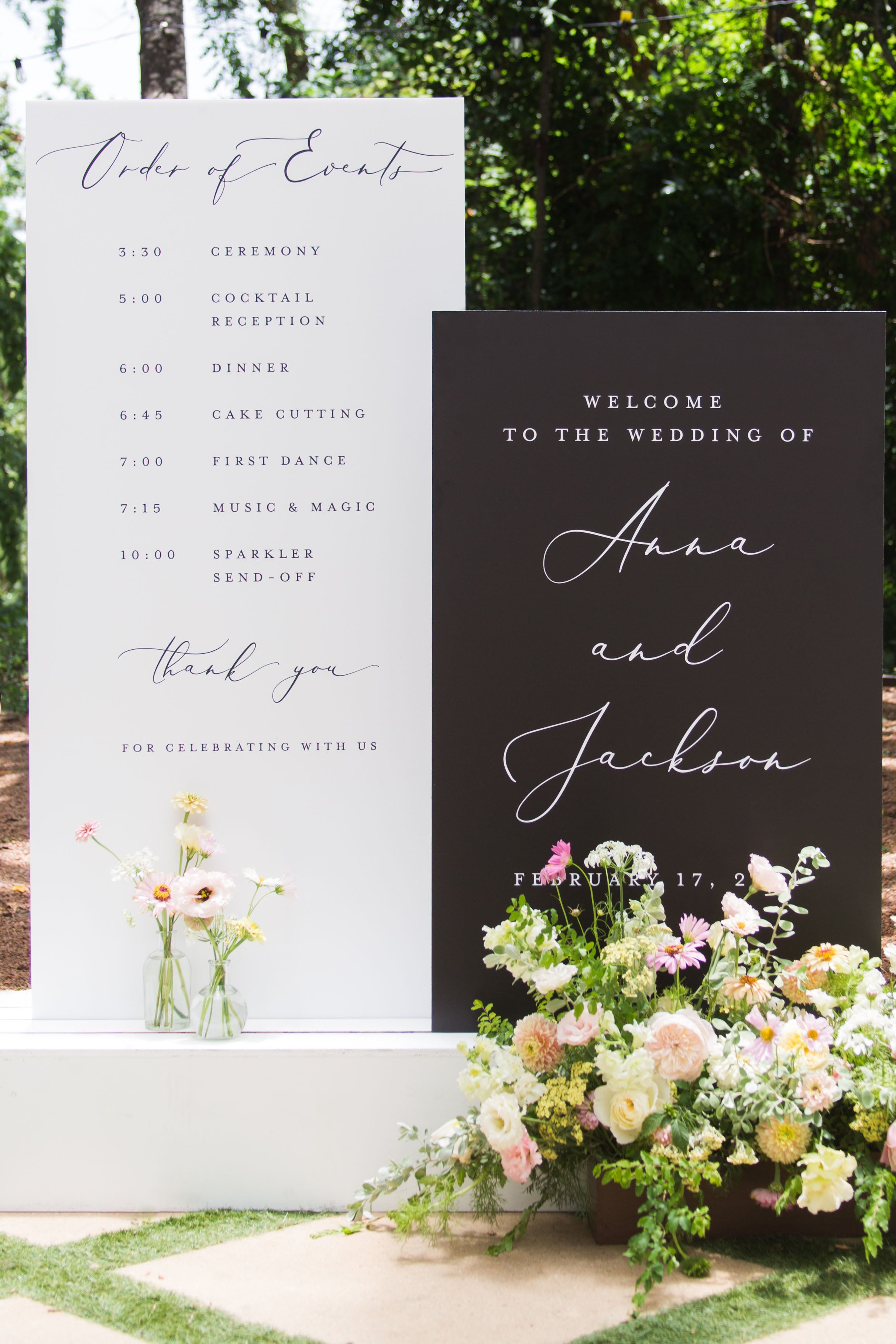 Large Wedding Signs Video Lily Roe Co