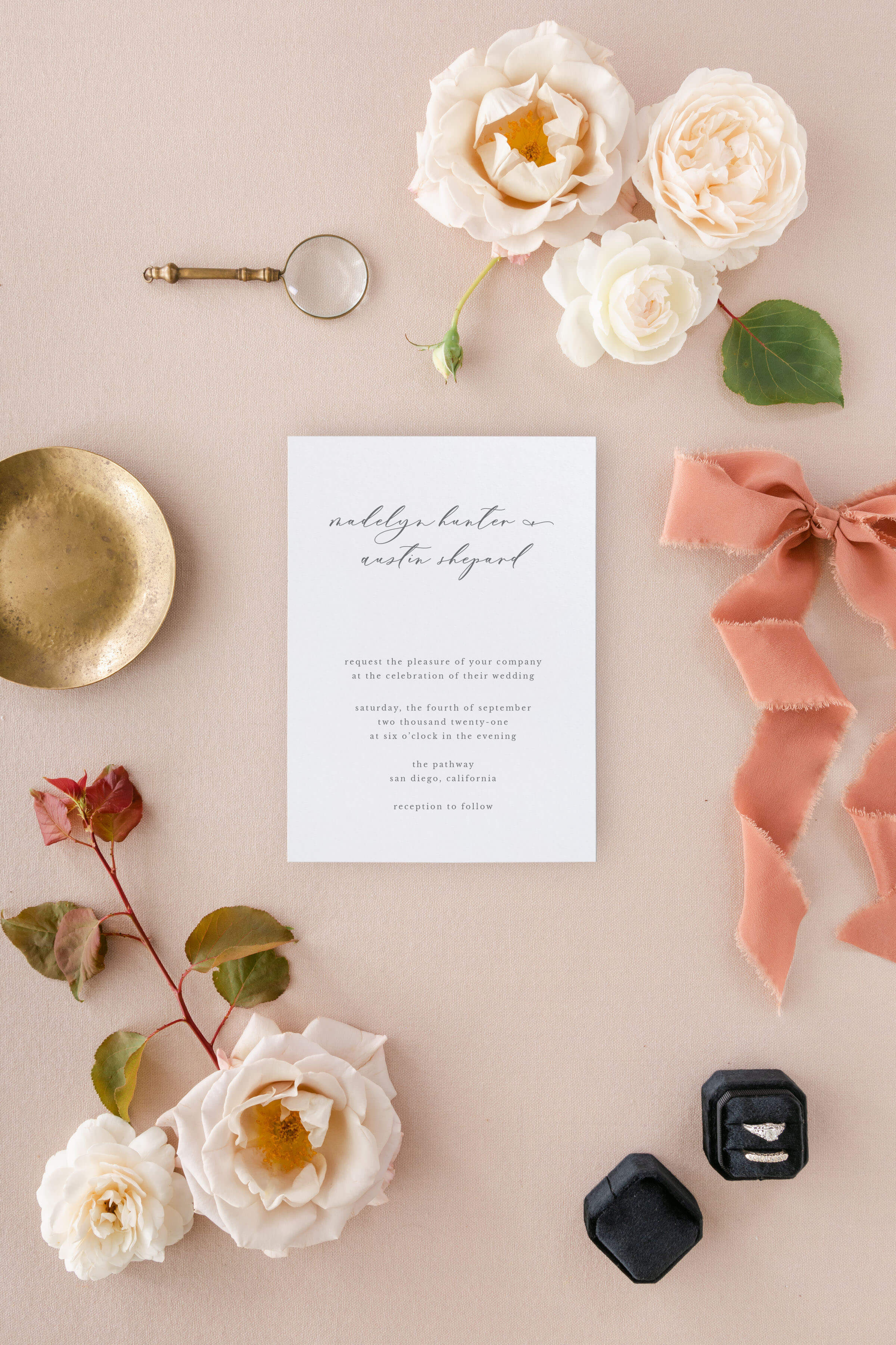 Elegant Wedding Invitation | The Madelyn