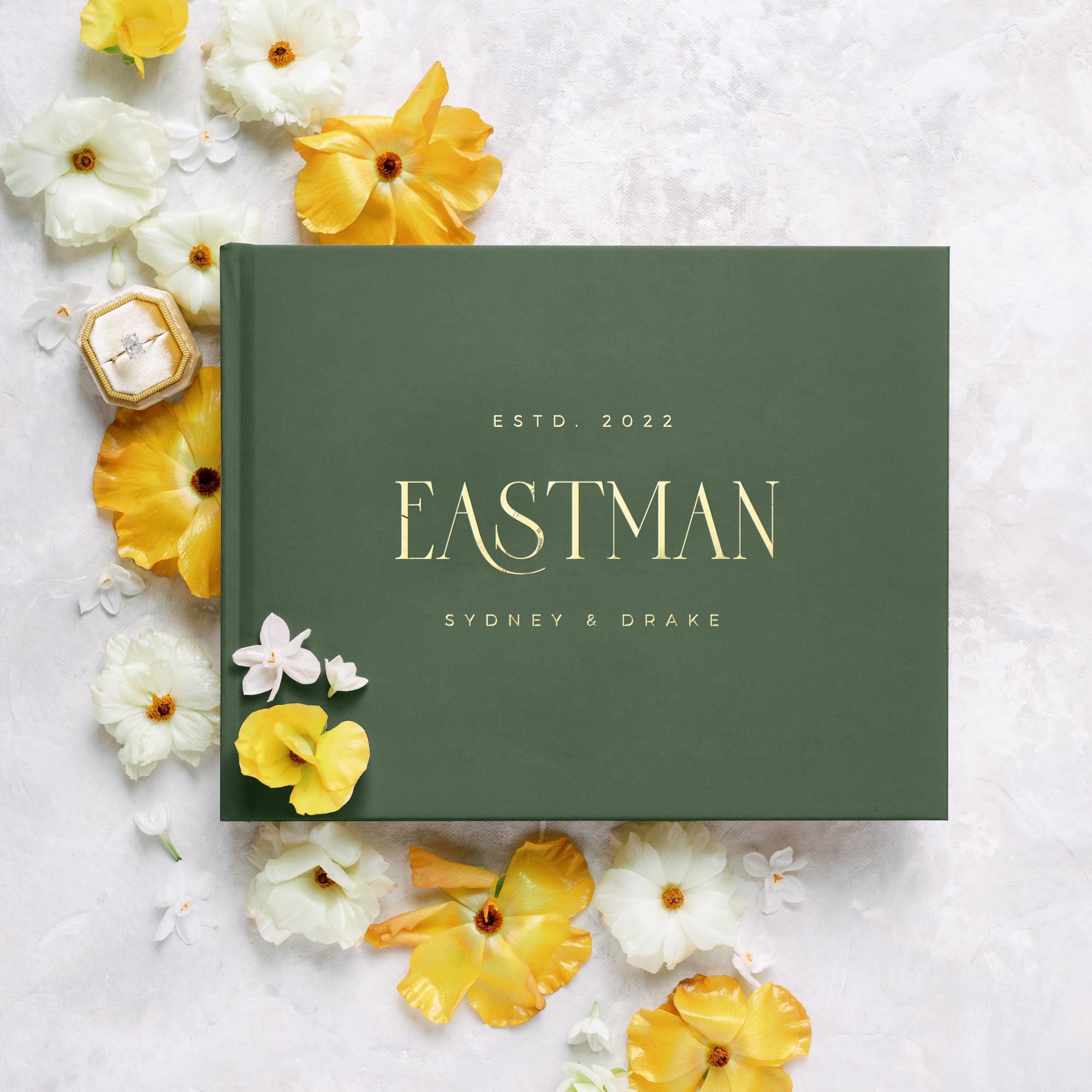 Classic Wedding Guest Book | The Brittany