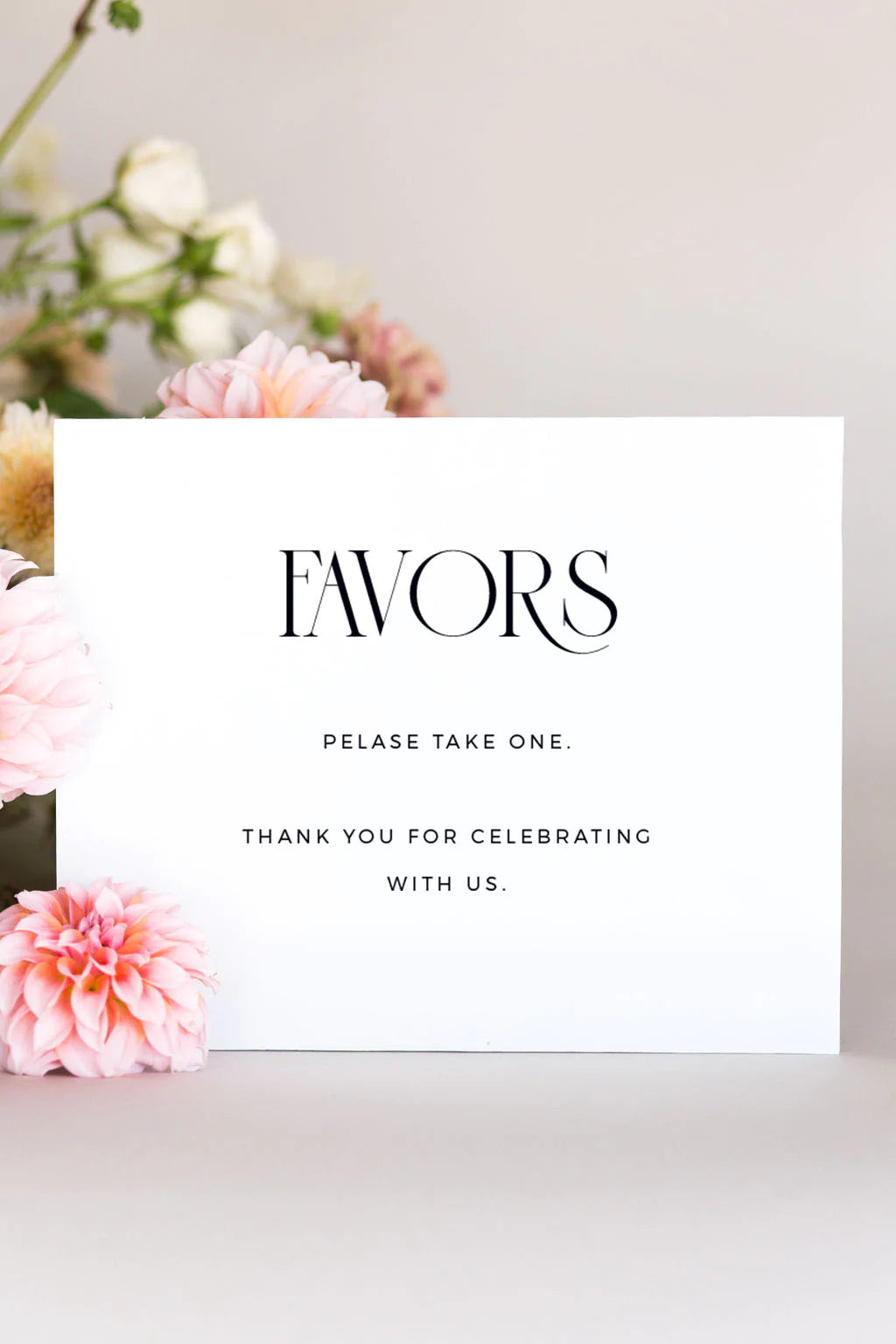 Table Signs For Wedding | The Brittany