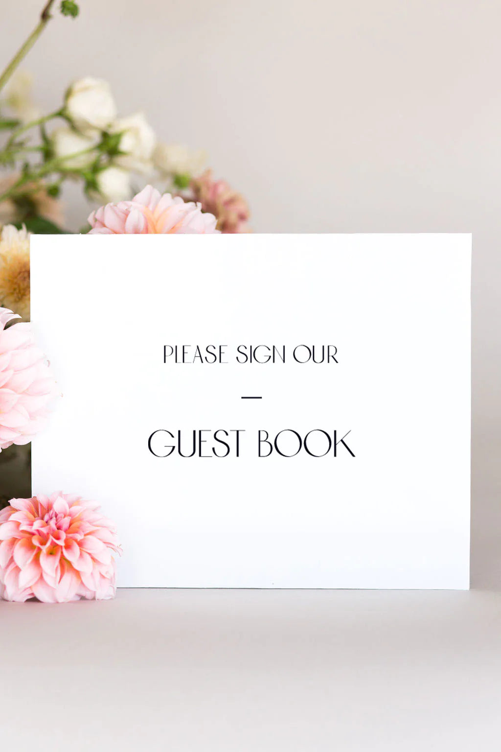 Table Signs For Wedding | The Naomi