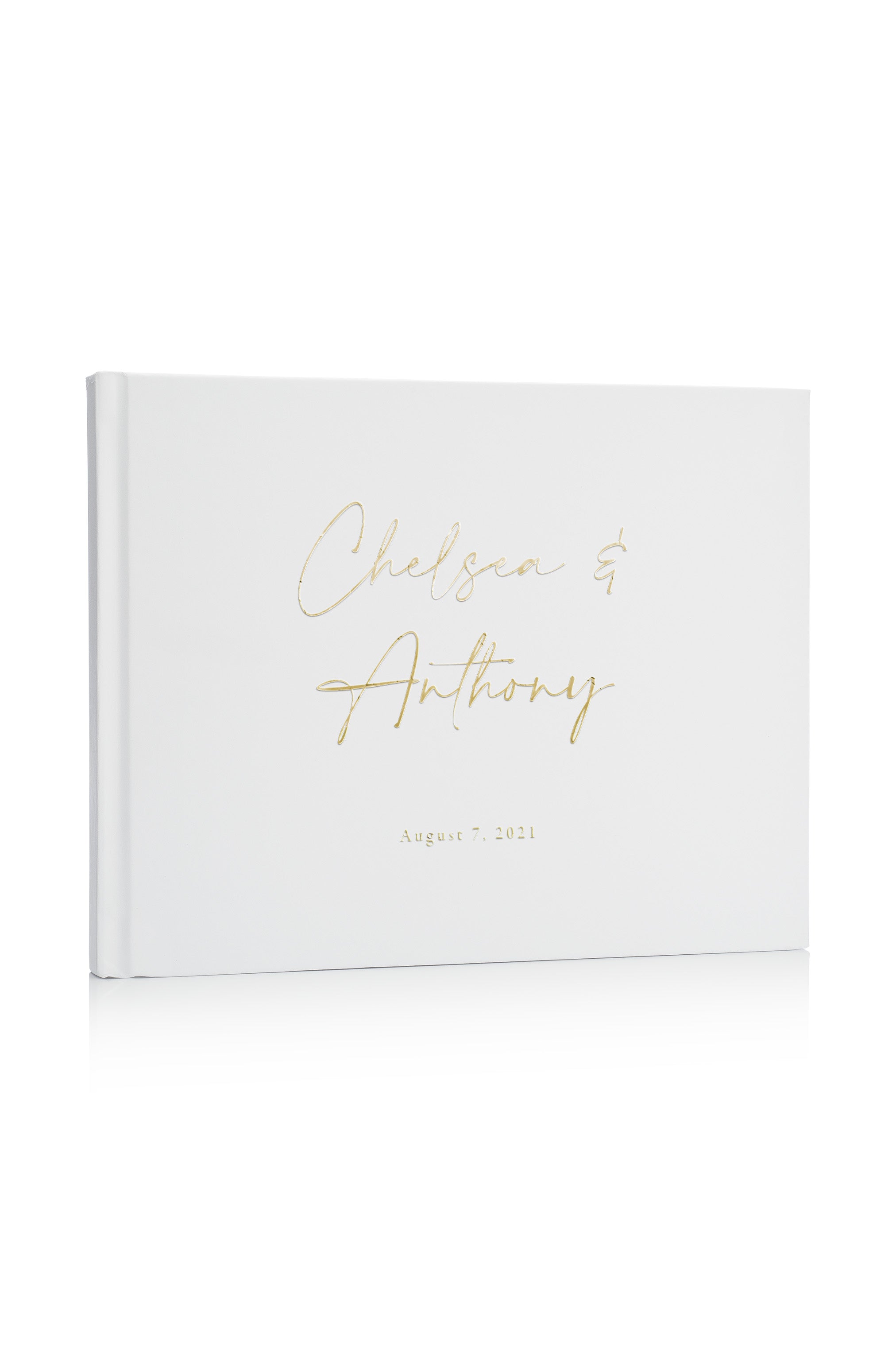 Wedding Guest Book Gold Foil | The Autumn