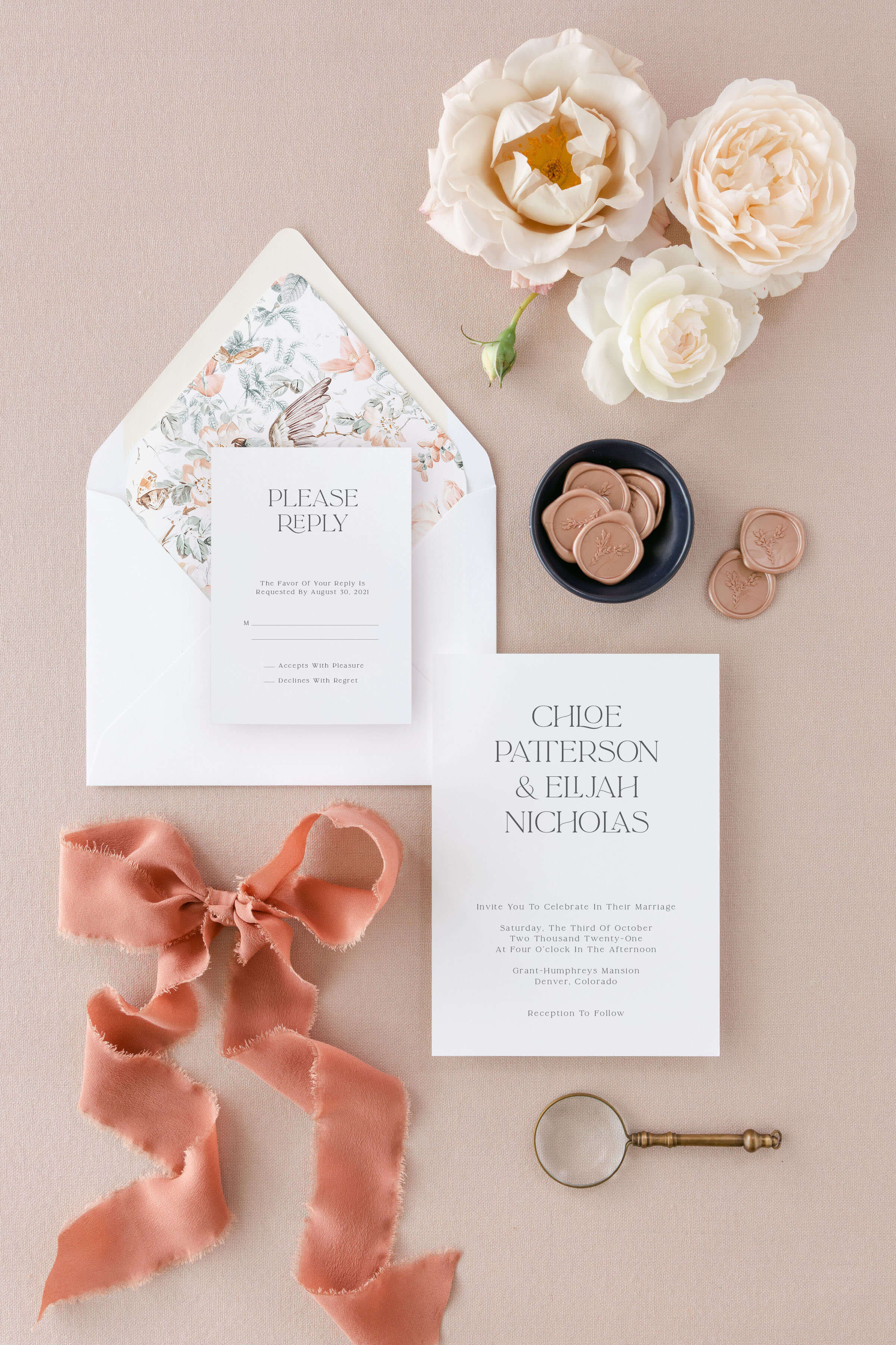 Wedding Invitation Design | The Chloe