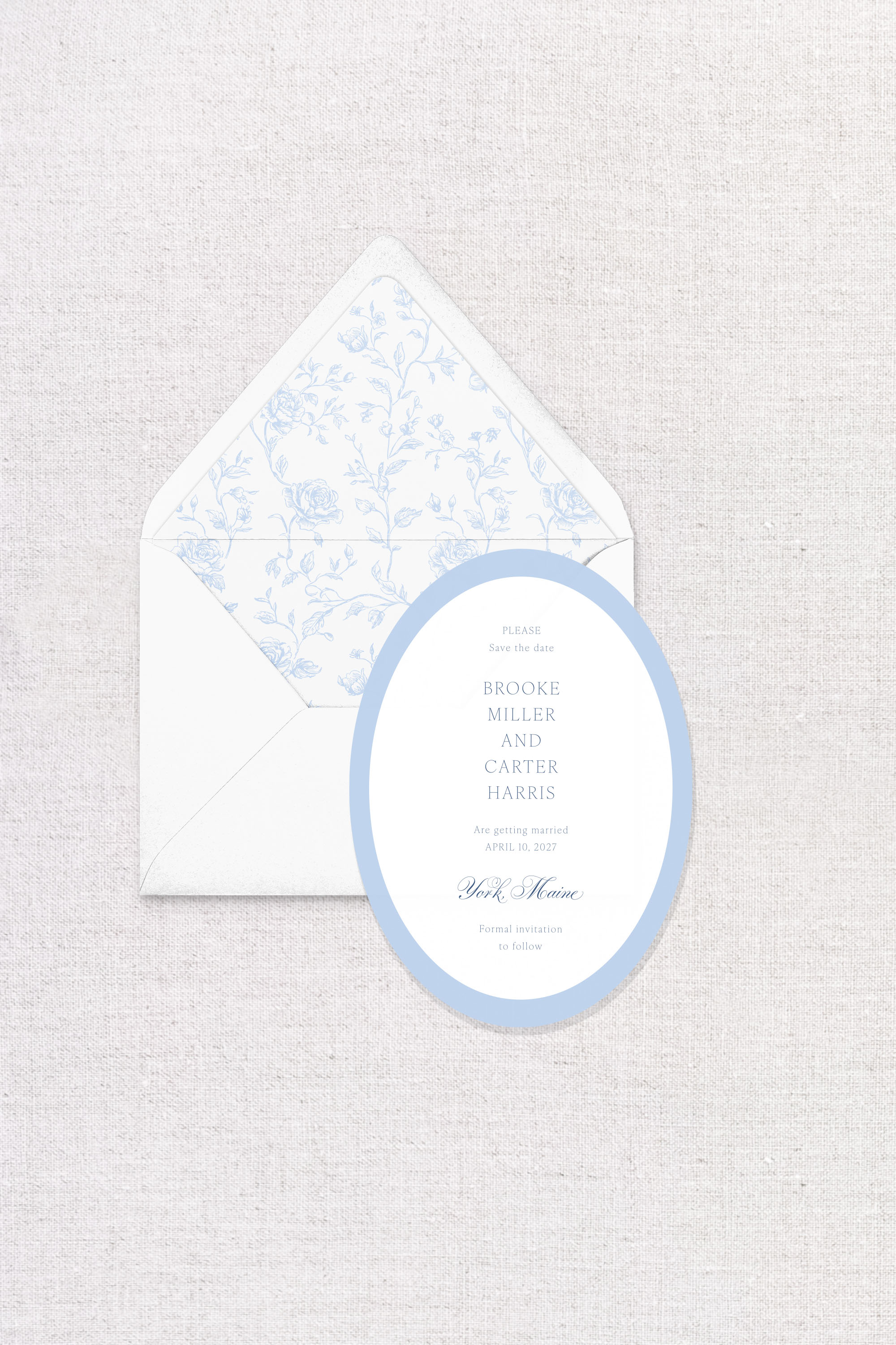 The Stillwater Save The Date Card