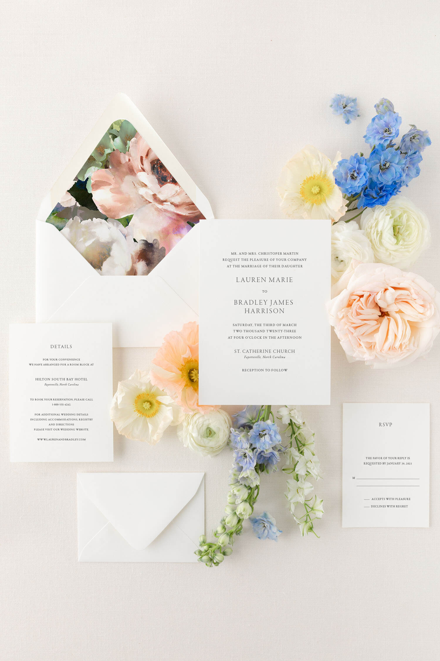 Custom Letterpress Invitations Lily Roe Co