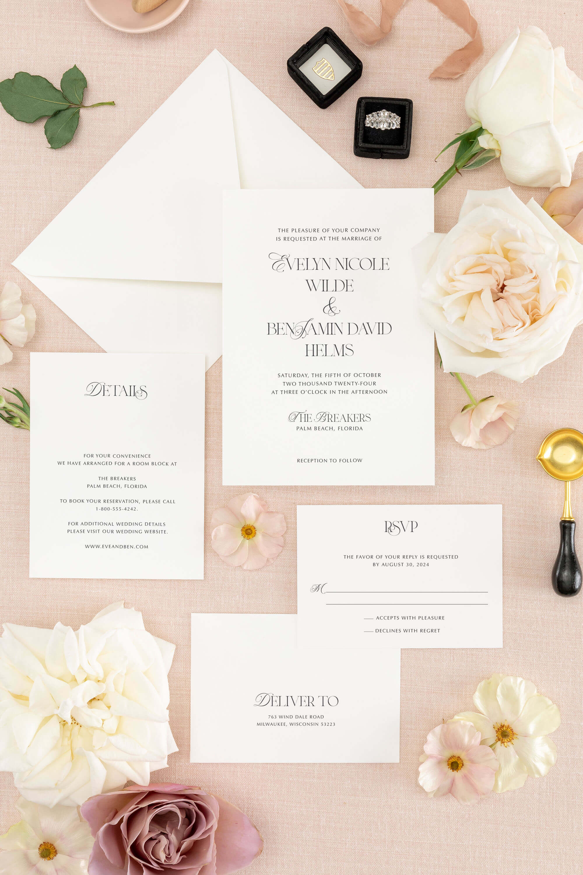 Elegant Wedding Invitation