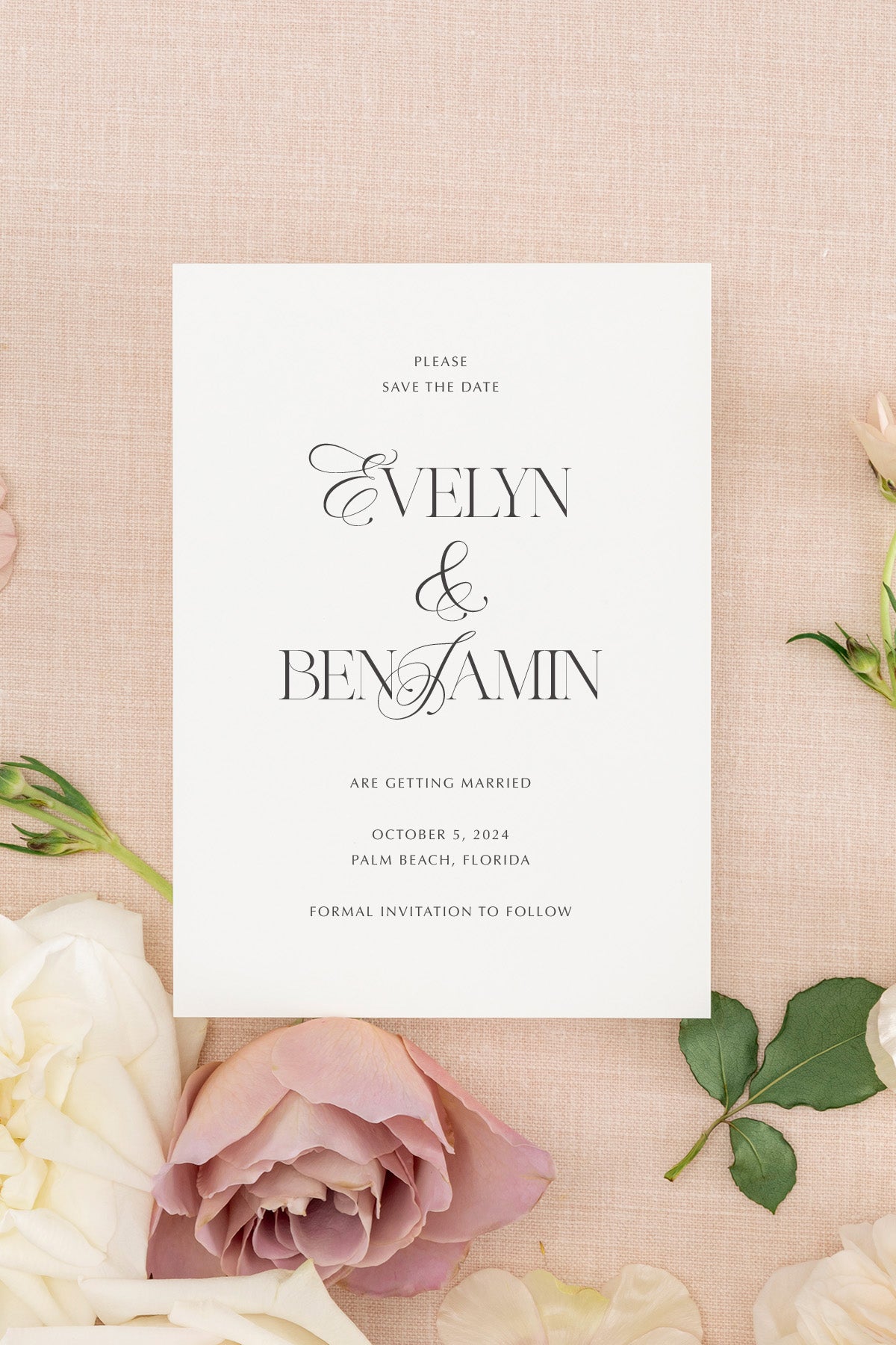 Save The Date Cards | The Evelyn (NEW)