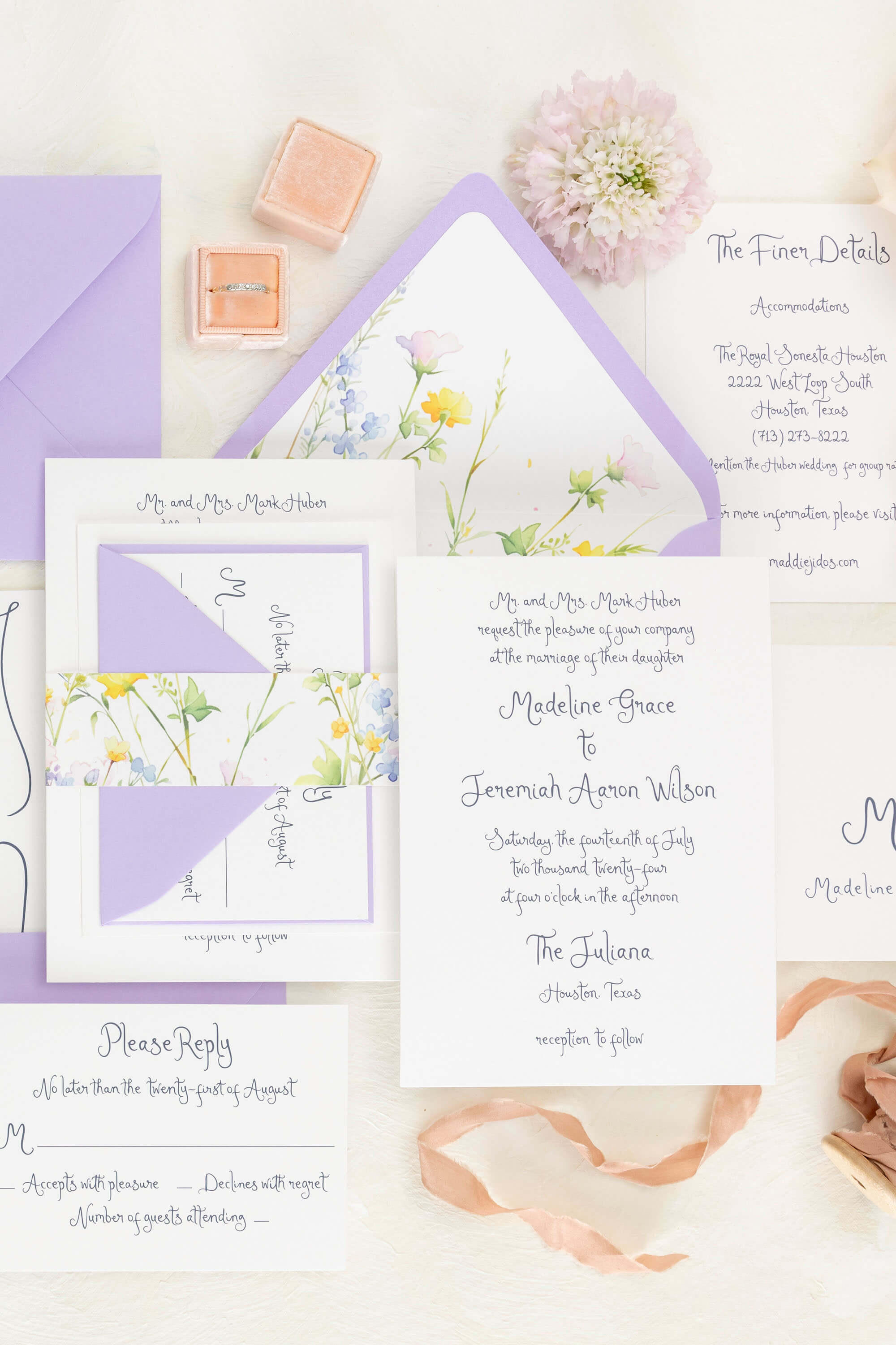 Garden Wedding Invitation