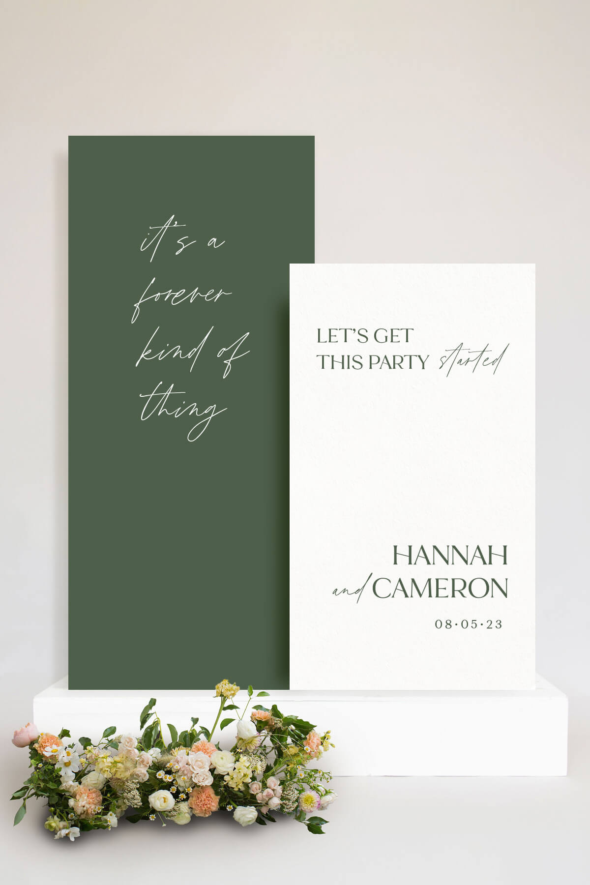 Wedding Quote Sign Hannah