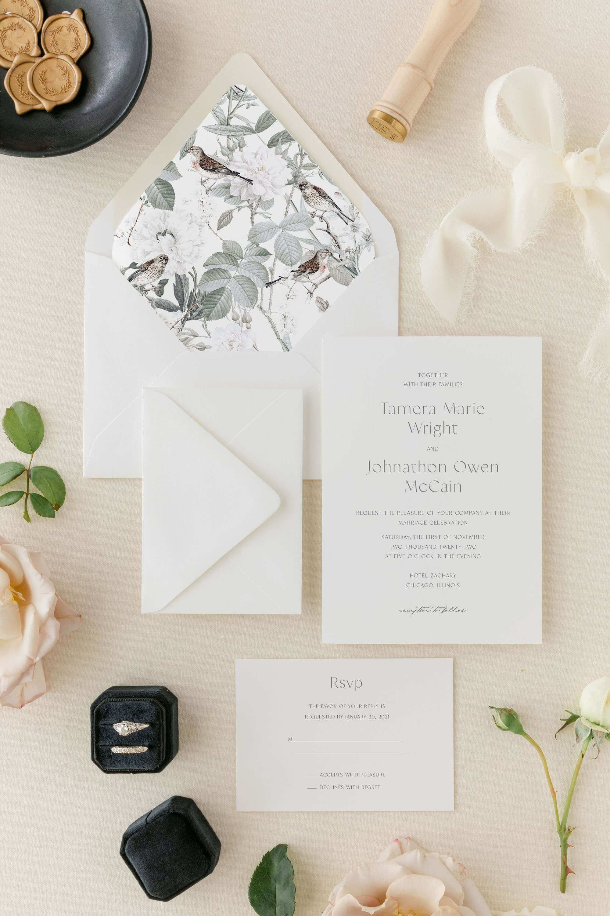 High End Wedding Invitations Lily Roe Co.