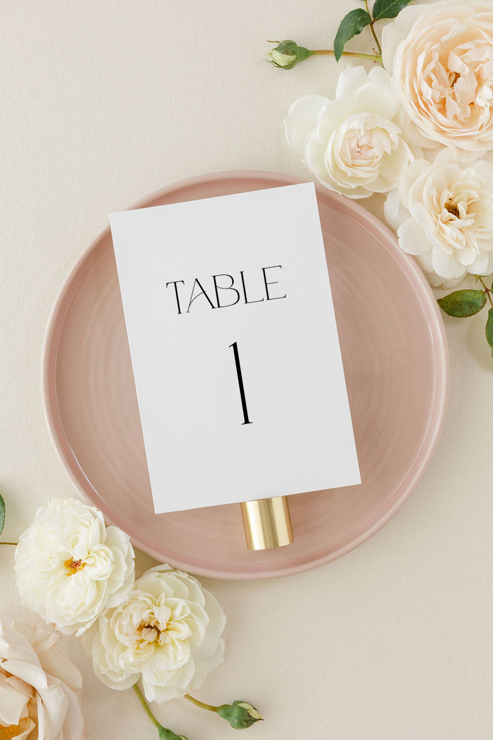 Wedding Table Number Cards Lily Roe Co