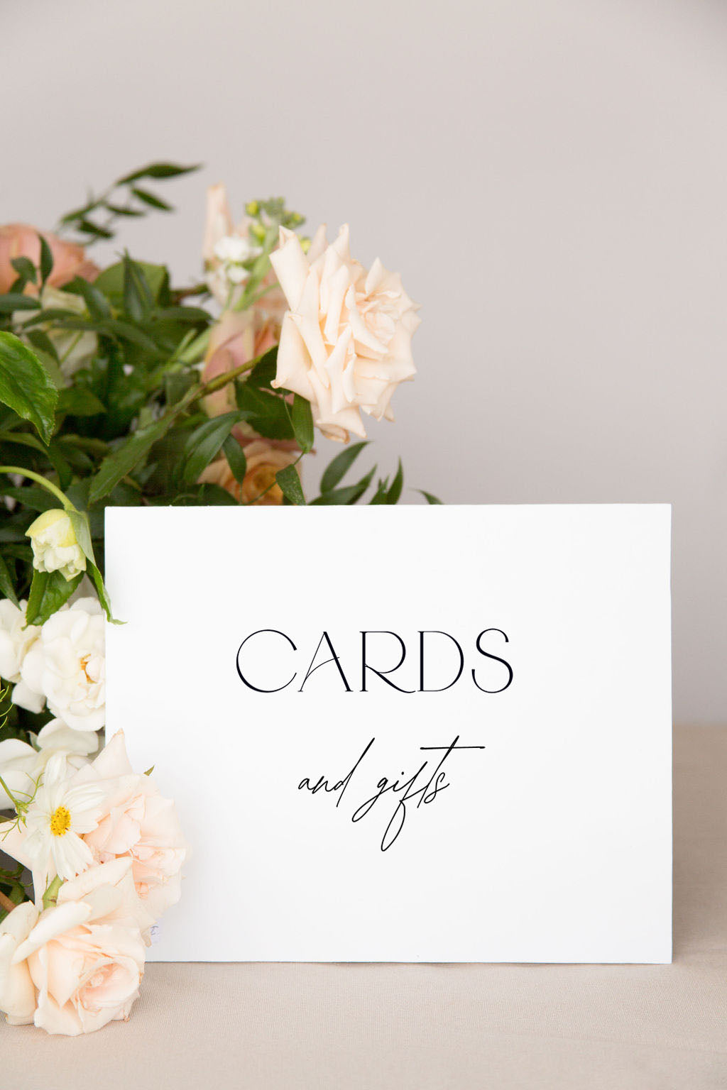 Acrylic Table Signs For Wedding | The Isabella