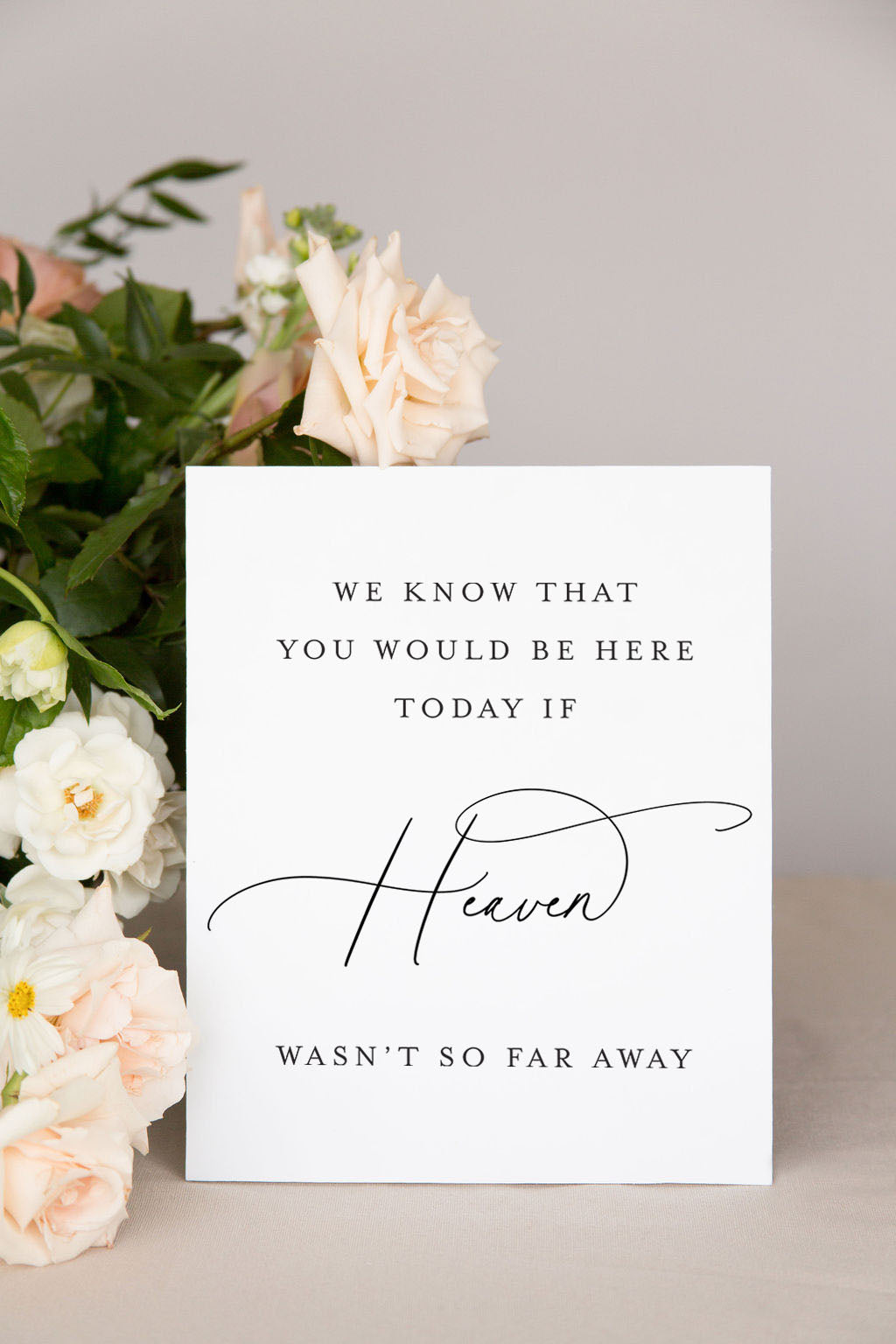 Acrylic Table Signs For Wedding | The Krista